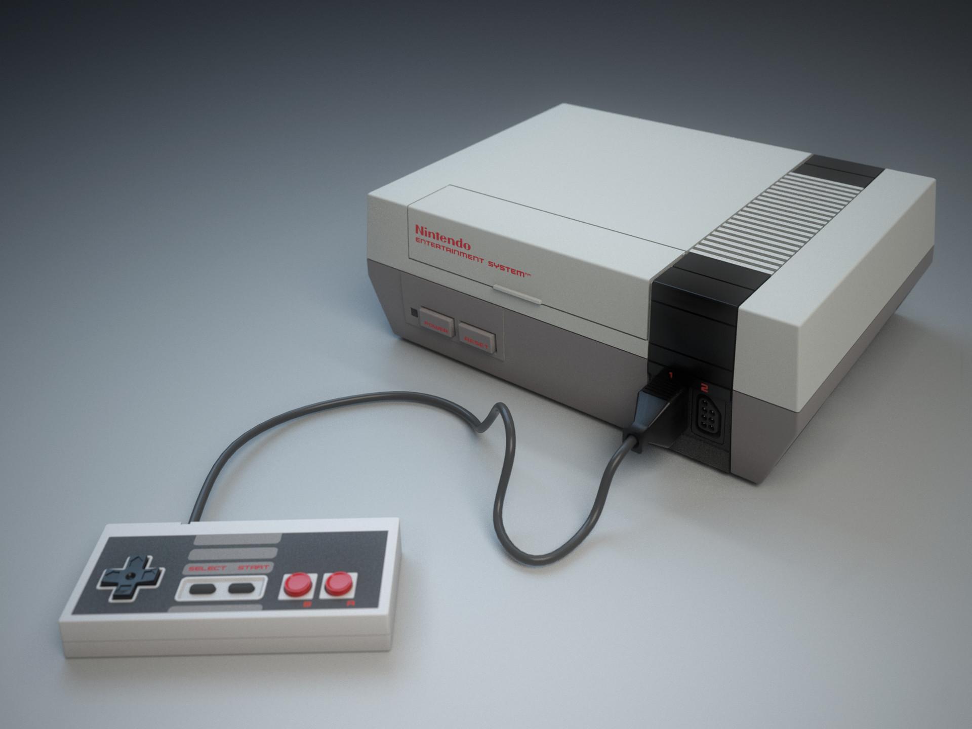 1920x1440 Nes Console Wallpaper