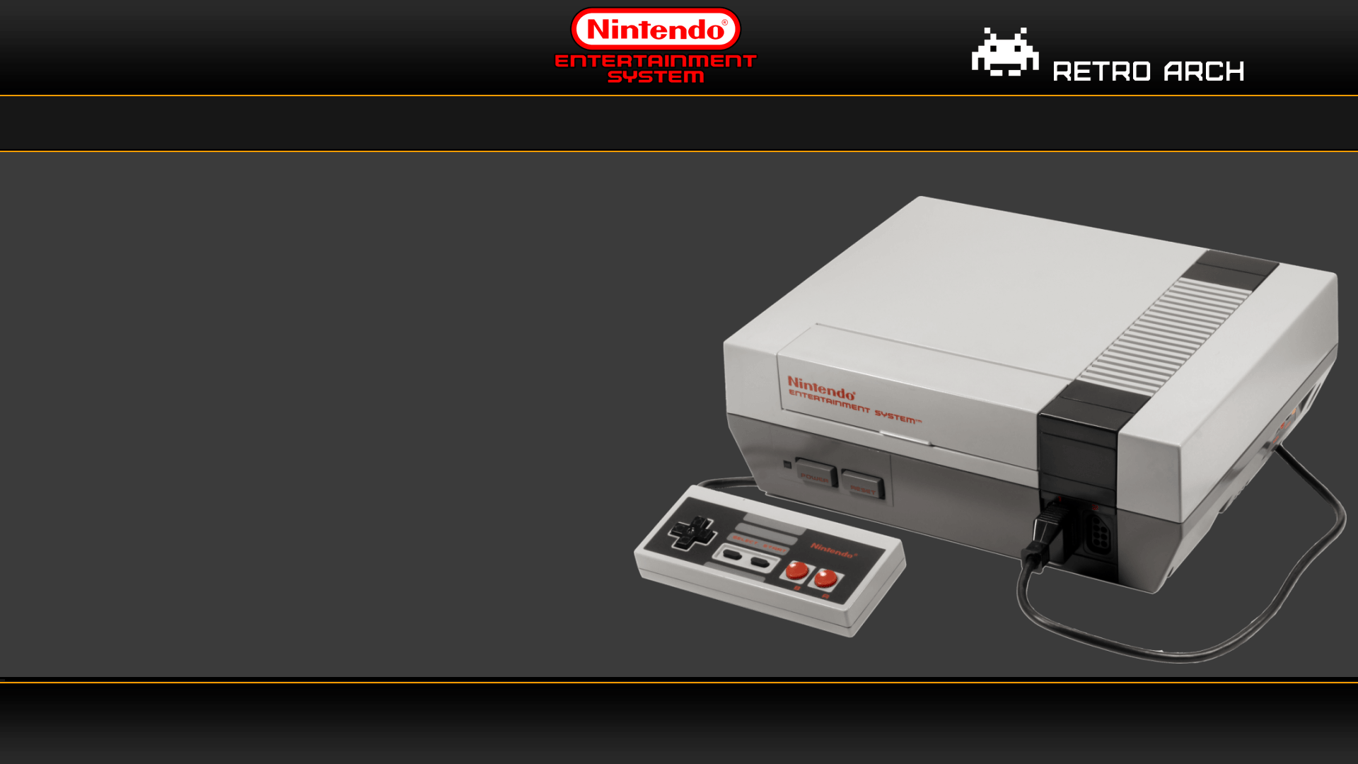 1920x1080 Icon Pam Retroarch Main Menu Wallpaper For Entertainment System Clipart Size Png Image