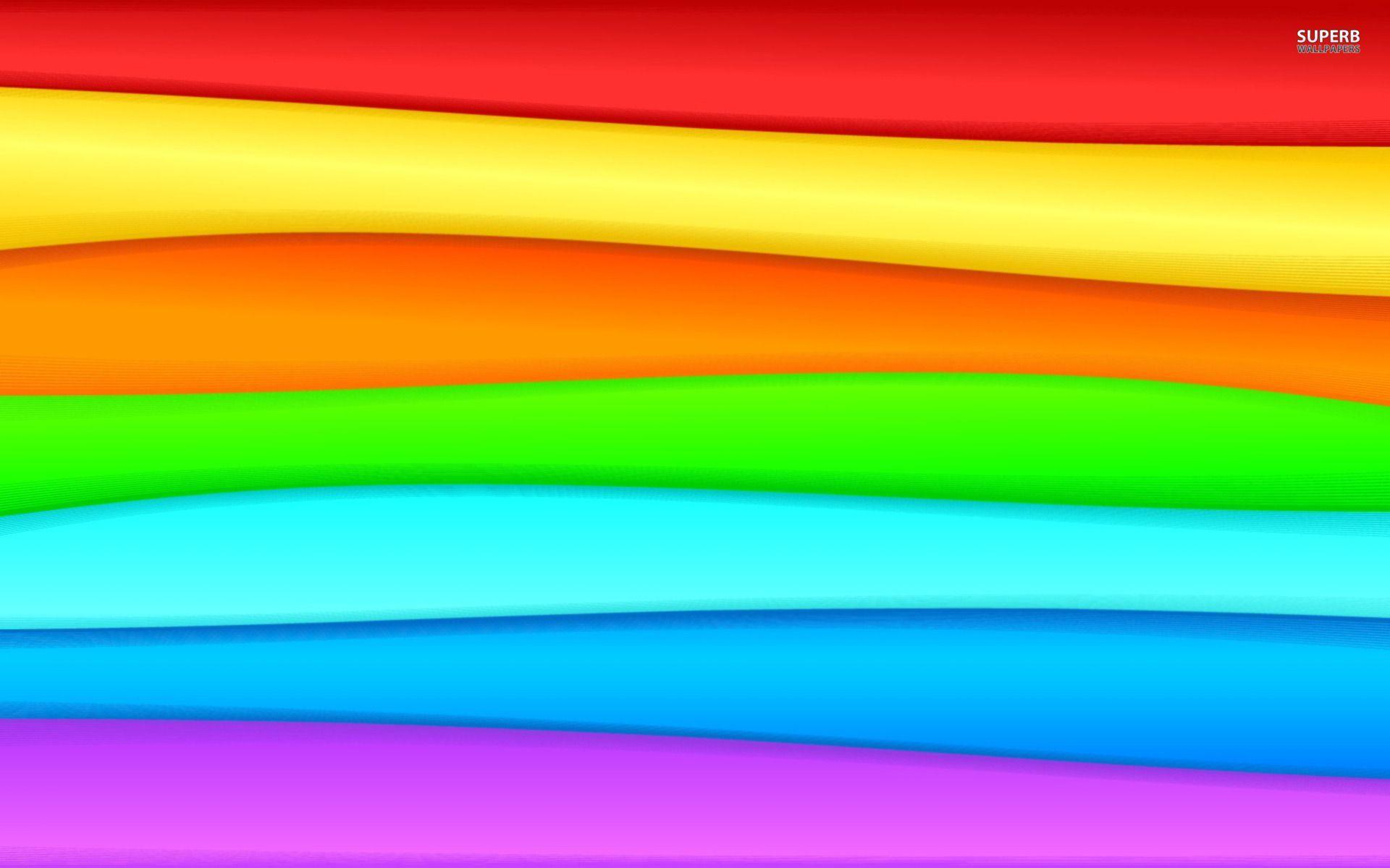 Rainbow Stripe Wallpaper Free PNG ImageIllustoon