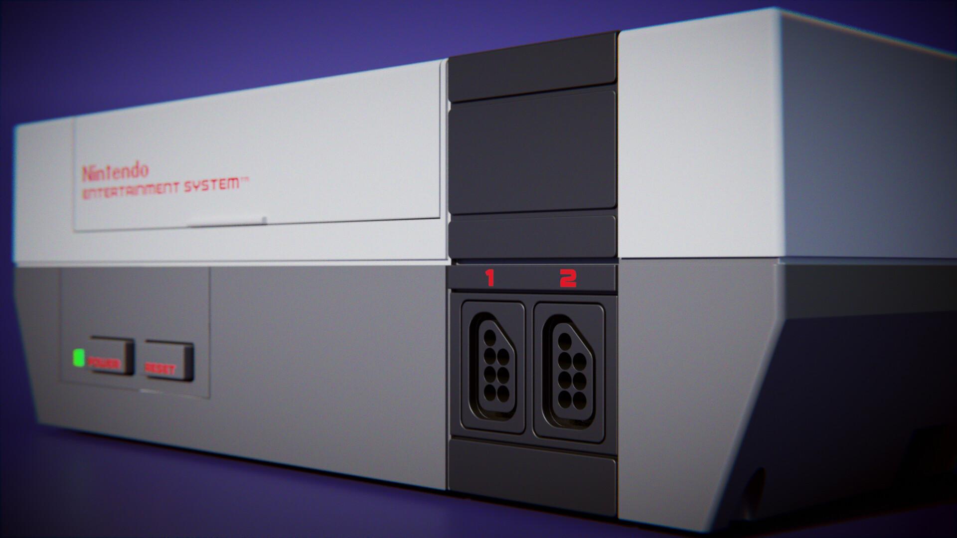 1920x1080 NES Console, Scott Waite