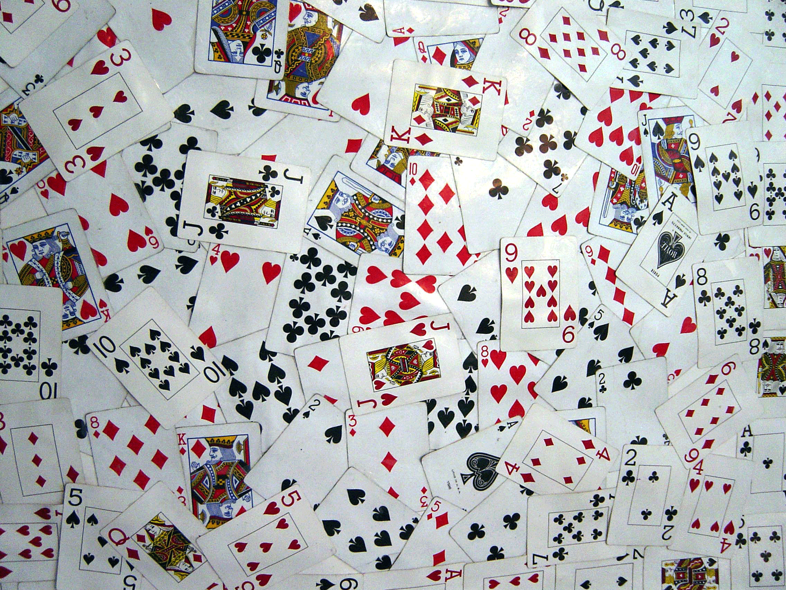 1600x1200 Playing Cards Wallpaper