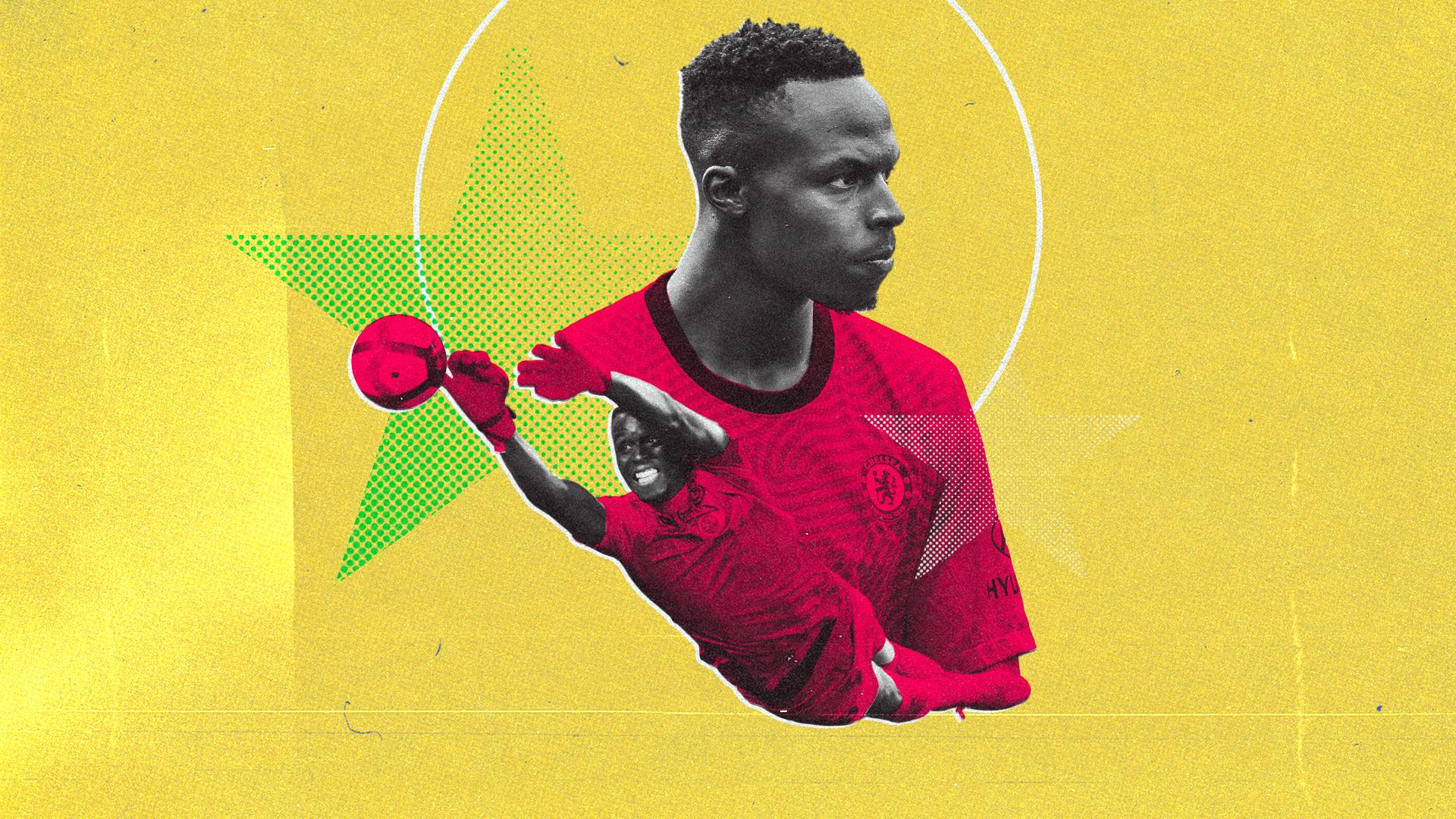 1920x1080 Football. Uefa Champions League. Chelsea v Zenit Saint Petersburg. Tuesday 14th September 2021. Edouard Mendy. Mendy's Epic Journey: From The Dole Queue To The Champions League Record Books