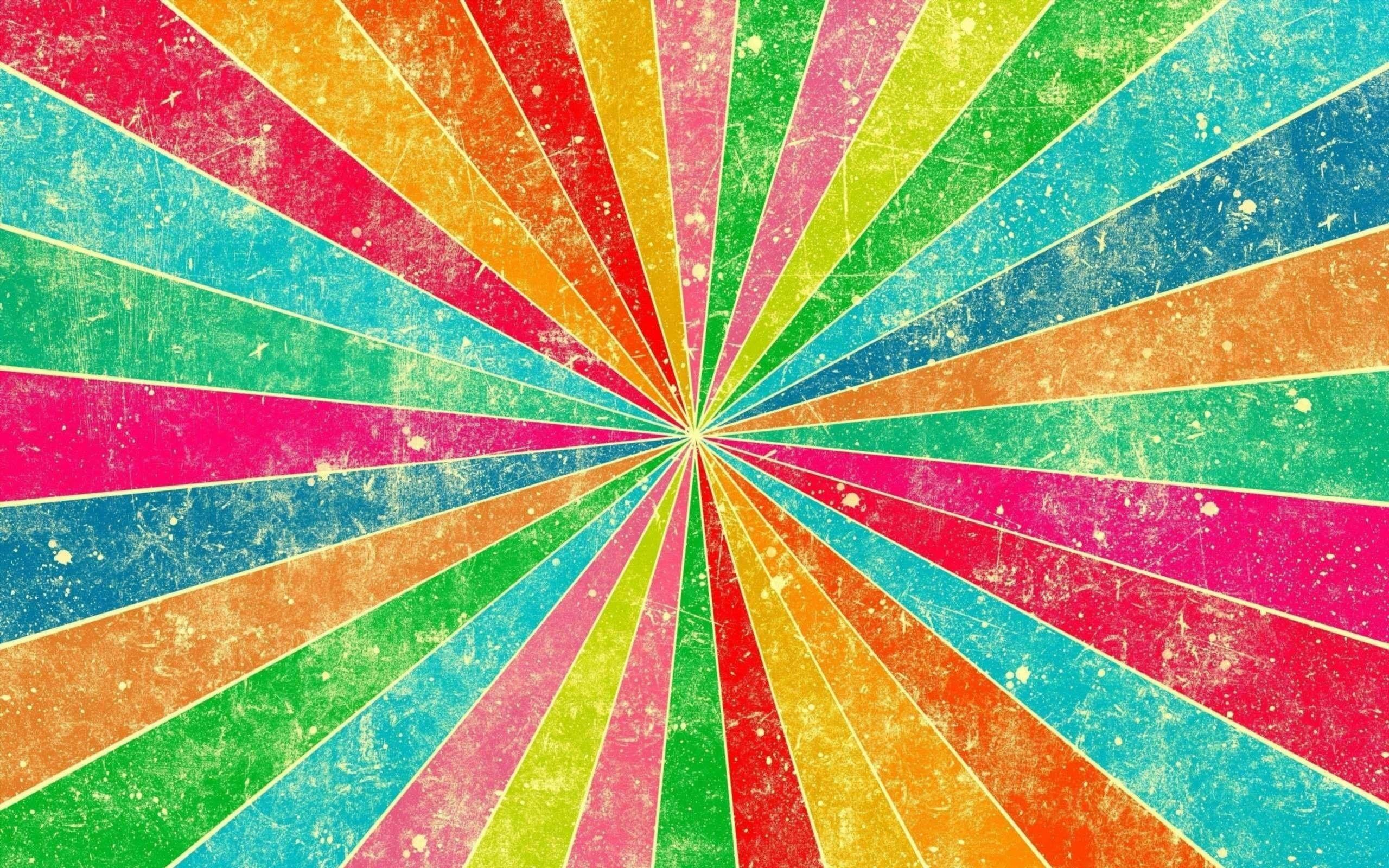 2560x1600 Rainbow Ombre Wallpaper
