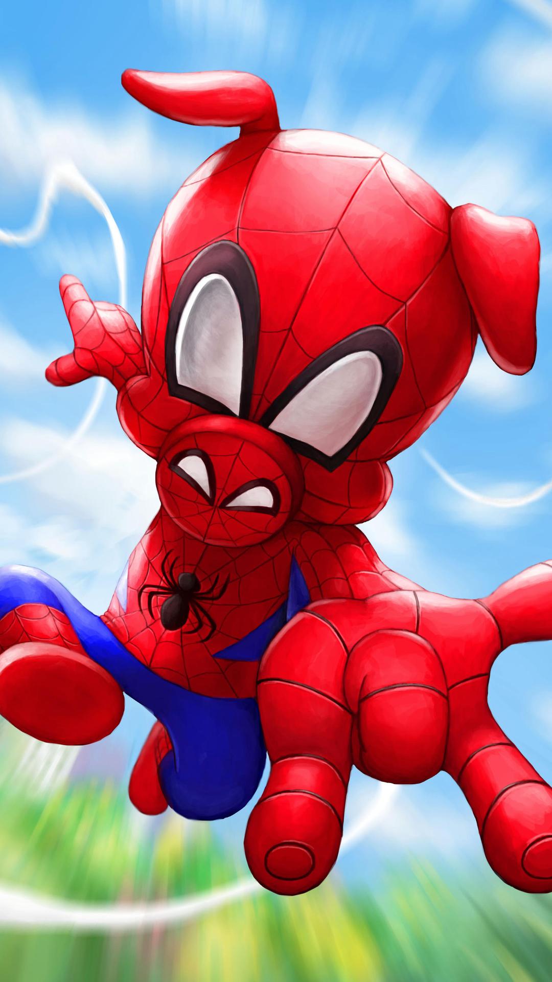 1080x1920 1080x1920 spiderman into the spider verse, hd, superheroes, artwork, artist, digital art, for iPhone 8 wallpaper