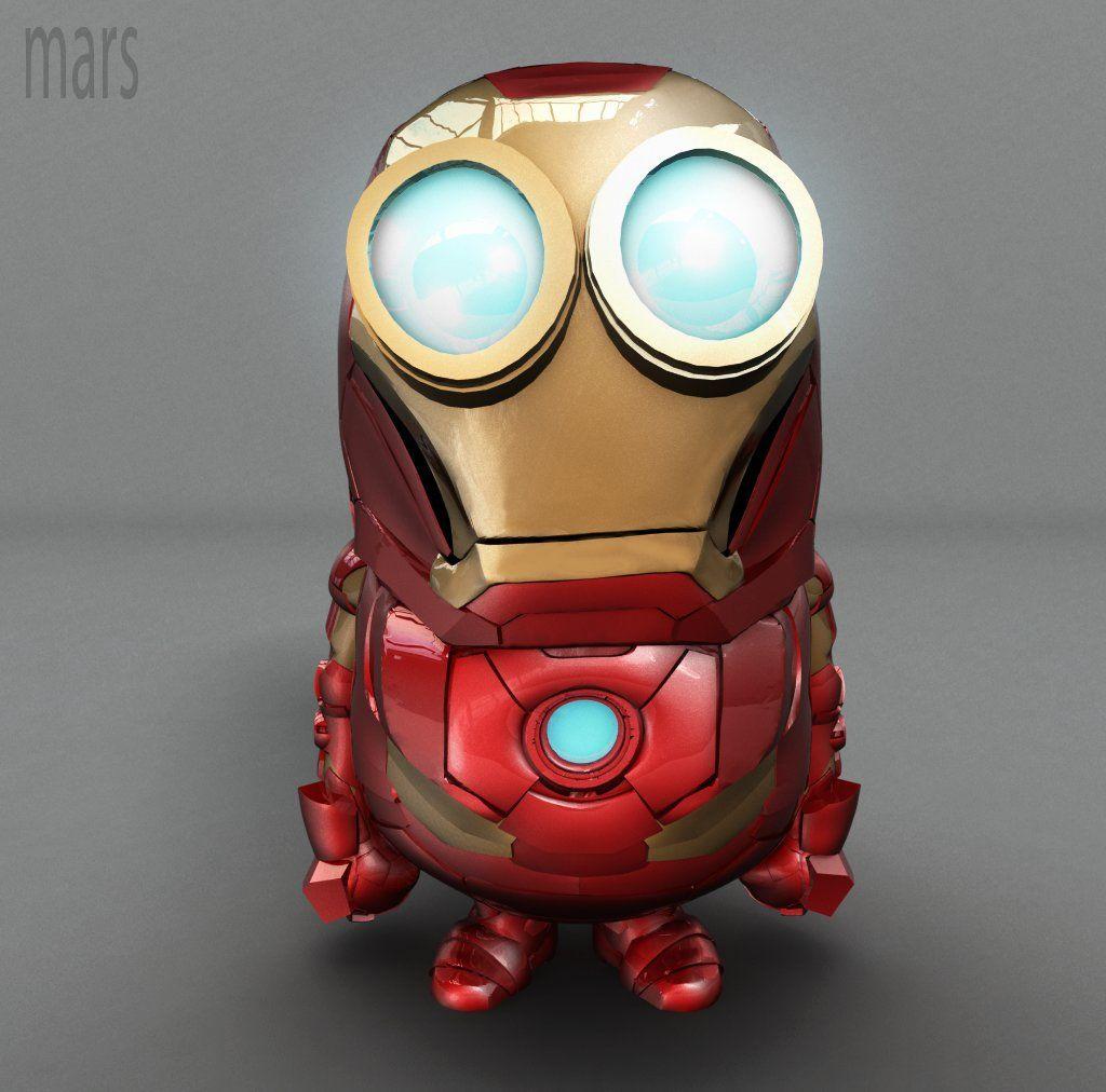 Minion Iron Man Wallpapers Top Free Minion Iron Man Backgrounds