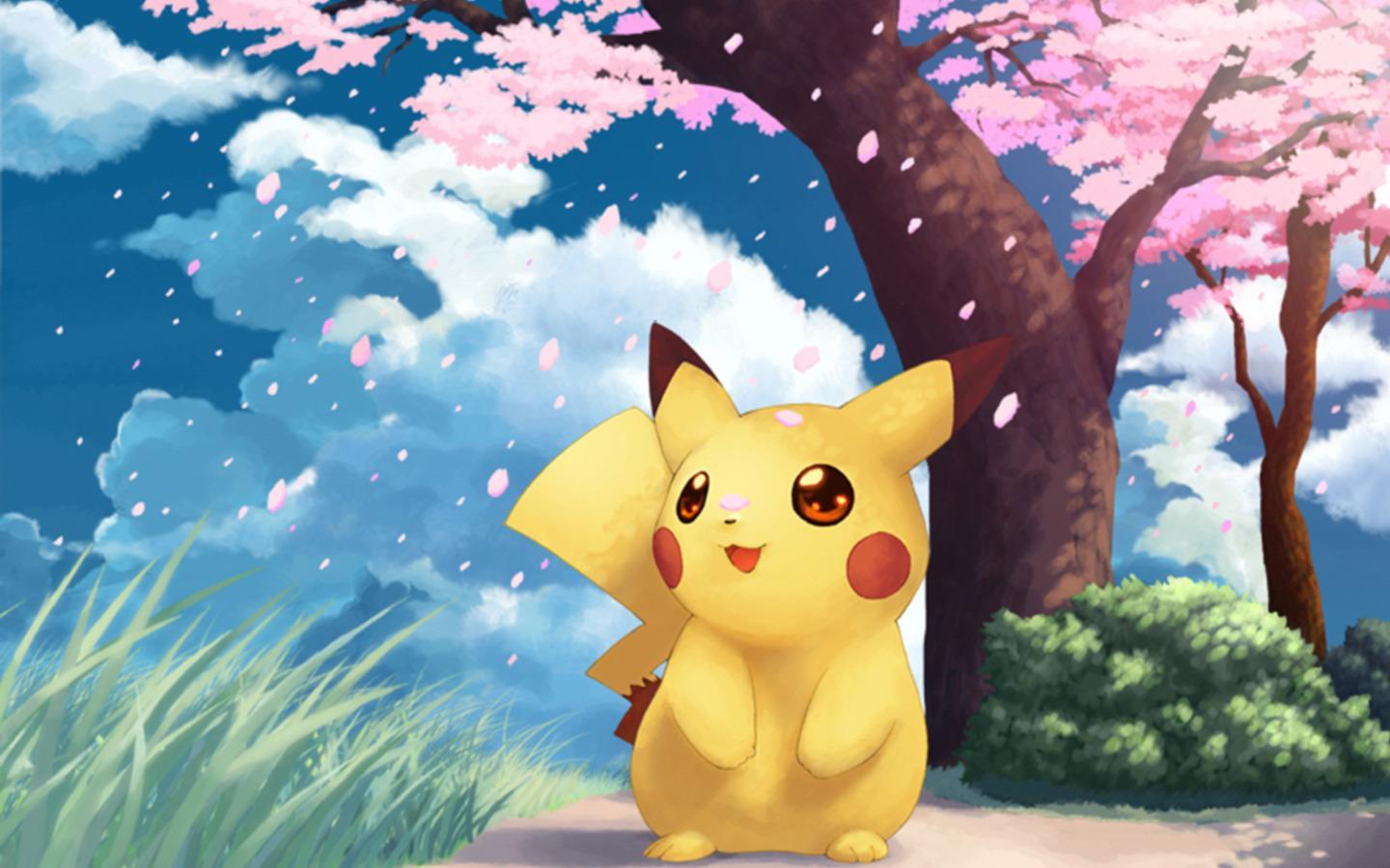 1440x900 Cute Pikachu Wallpaper Wallpaper 81188