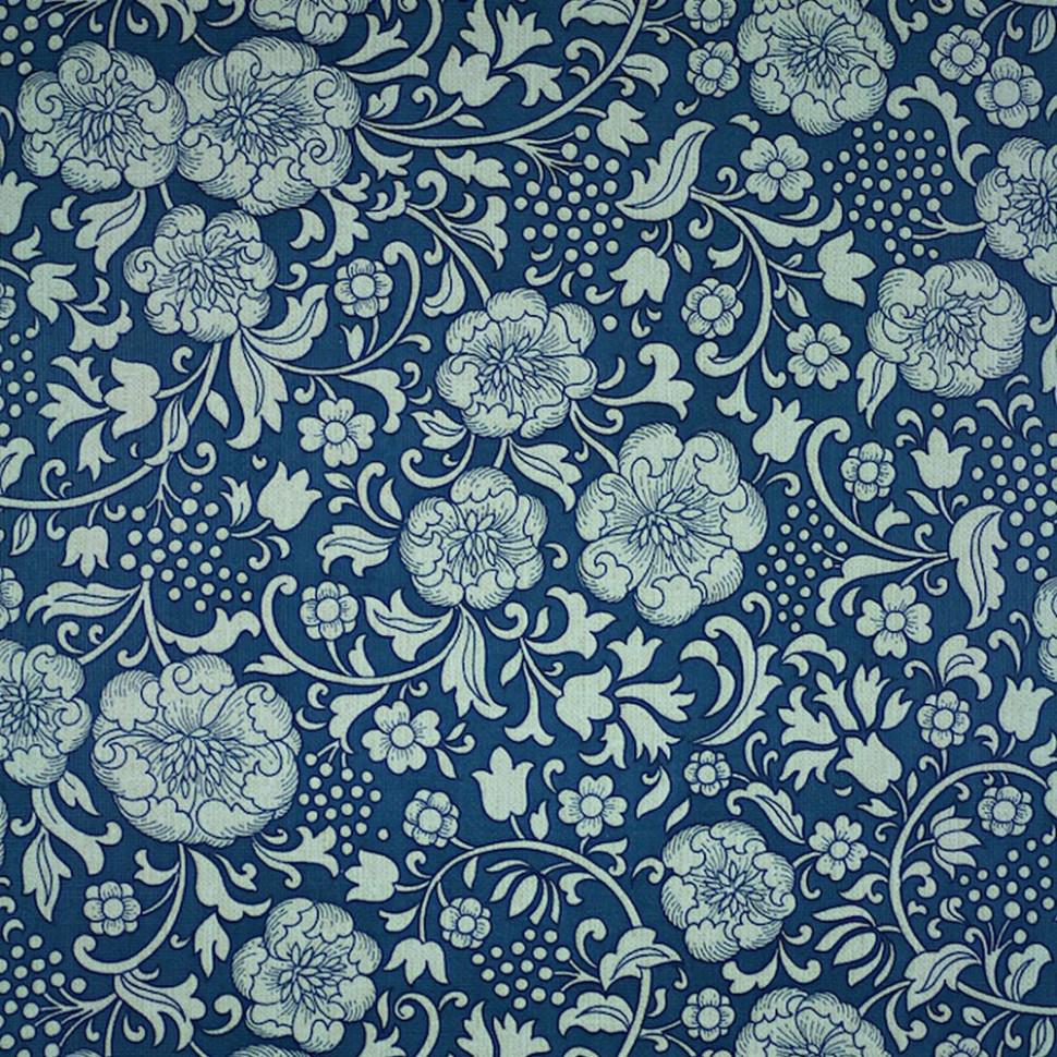 970x970 1960s 70s Original Blue Floral Wallpaper Vintage Floral Wallpaper Uk