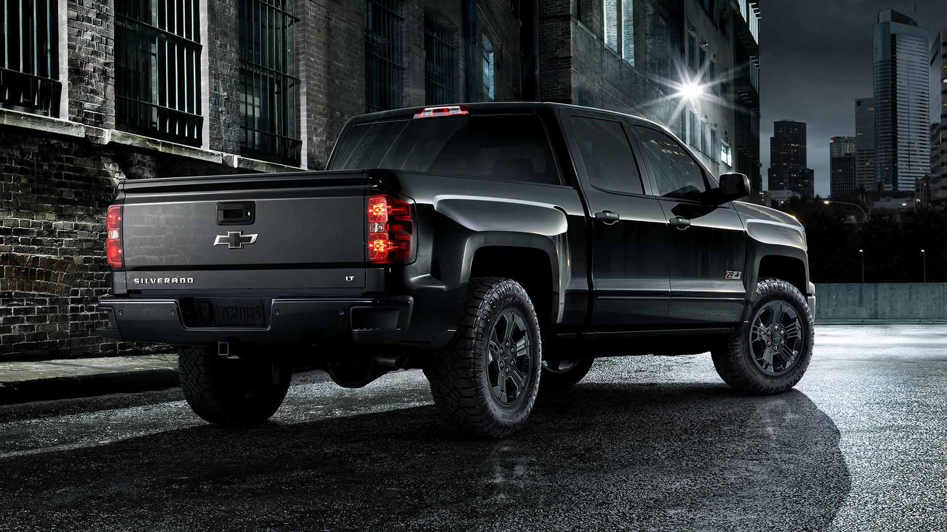 1920x1080 Desktop Wallpaper Black Car, Chevrolet Silverado, Pickup, HD Image, Picture, Background, F727ea