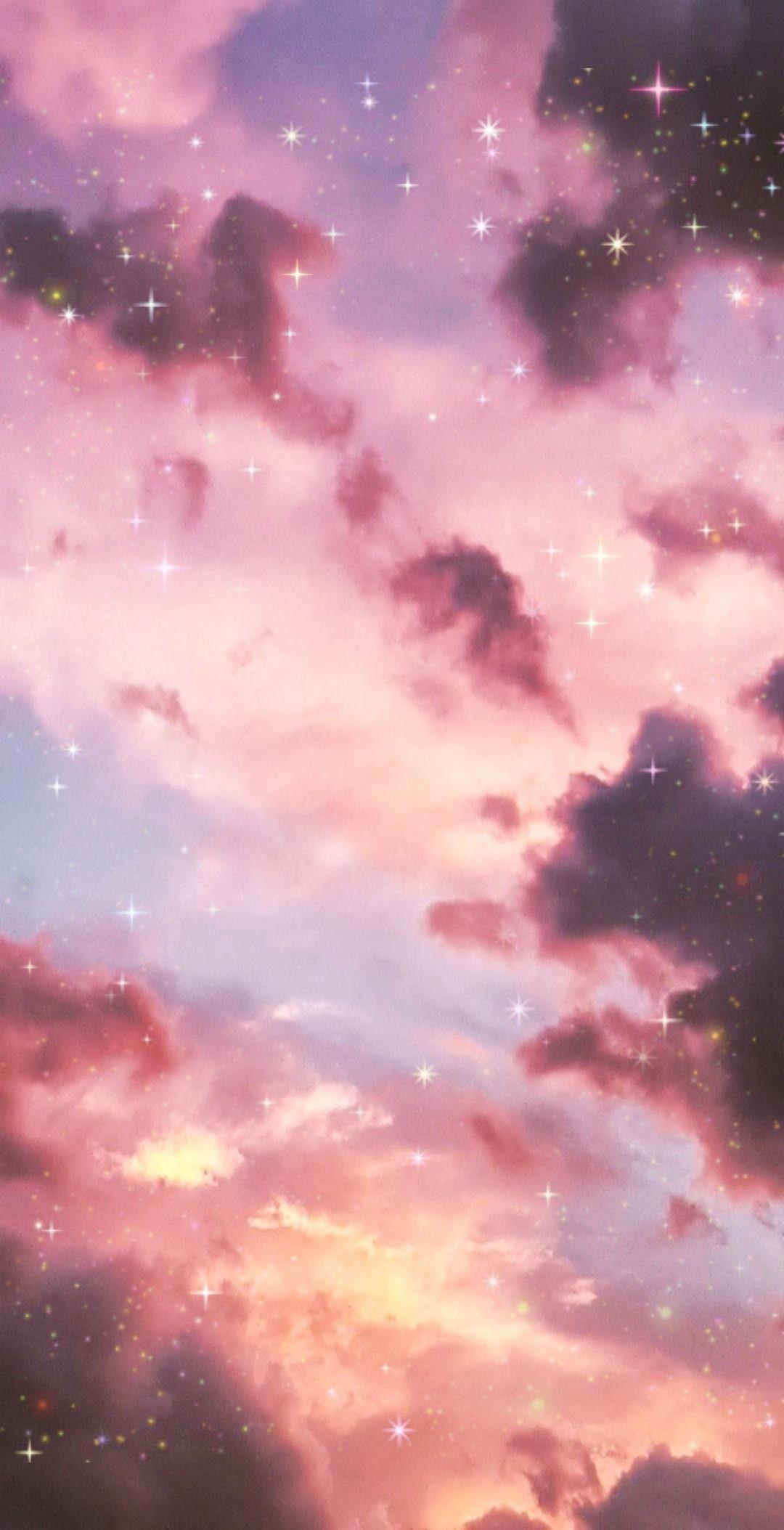 1080x2107 Dreamy Cloudy. iPhone wallpaper tumblr aesthetic, Pink clouds wallpaper, Pop art wallpaper