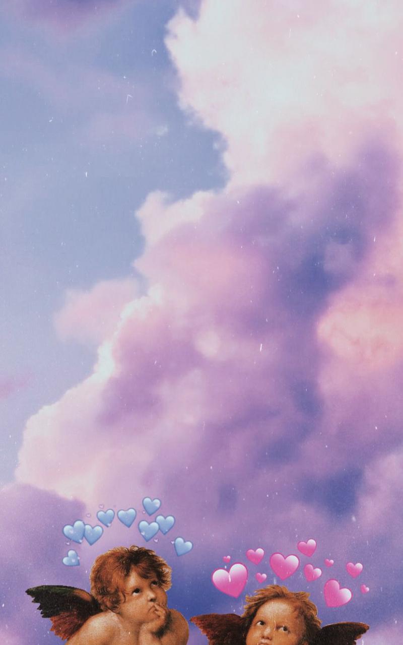 800x1280 Free download How To Create Your Dream Aesthetic Collage Wallpaper Create [828x1472] for your Desktop, Mobile & Tablet. Explore Cherub Wallpaper. Cherub Angel Wallpaper, Cherub Wallpaper Mural, Cherub Wallpaper Border