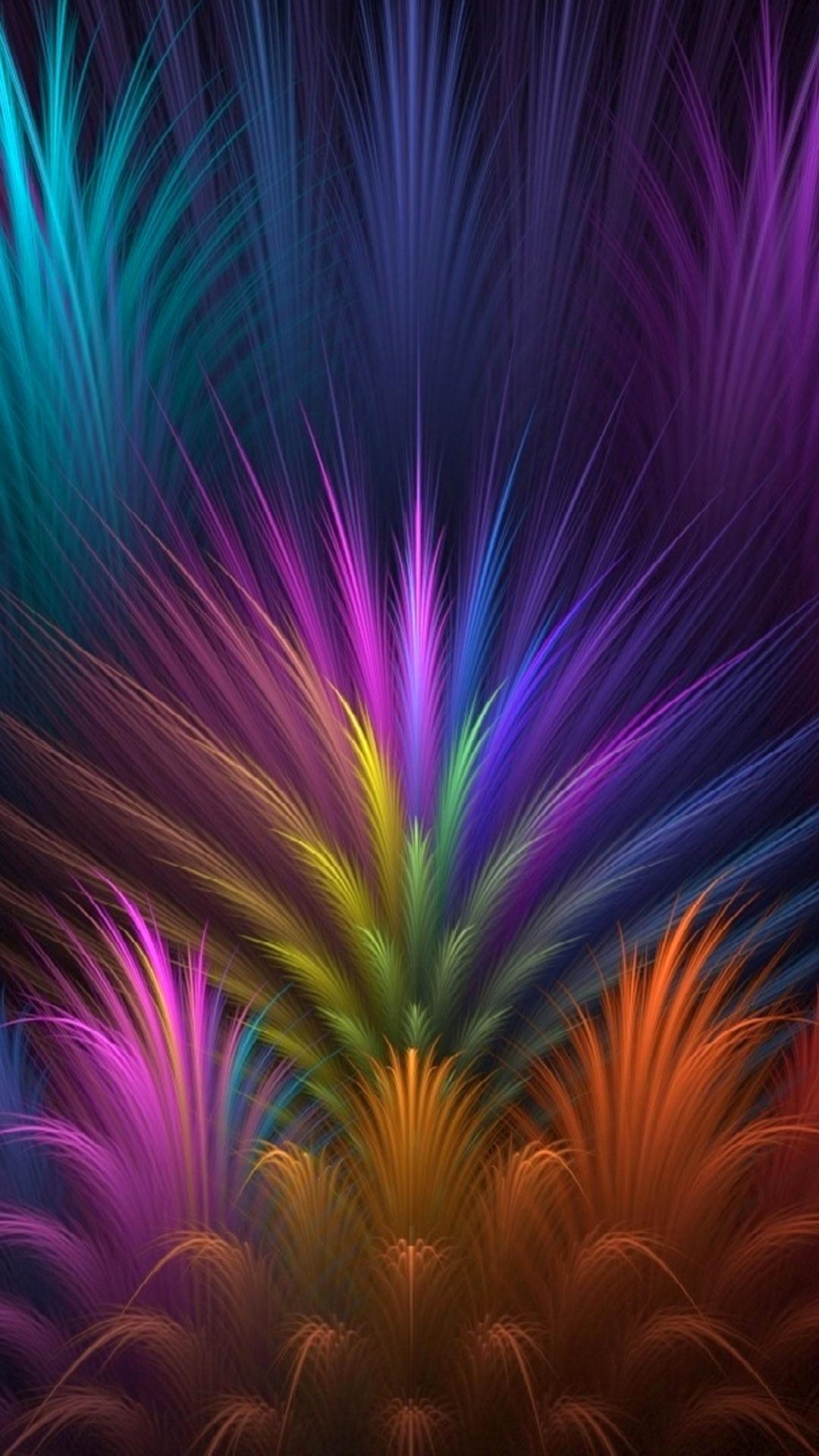 1080x1920 Beautiful colorful abstract wallpaper