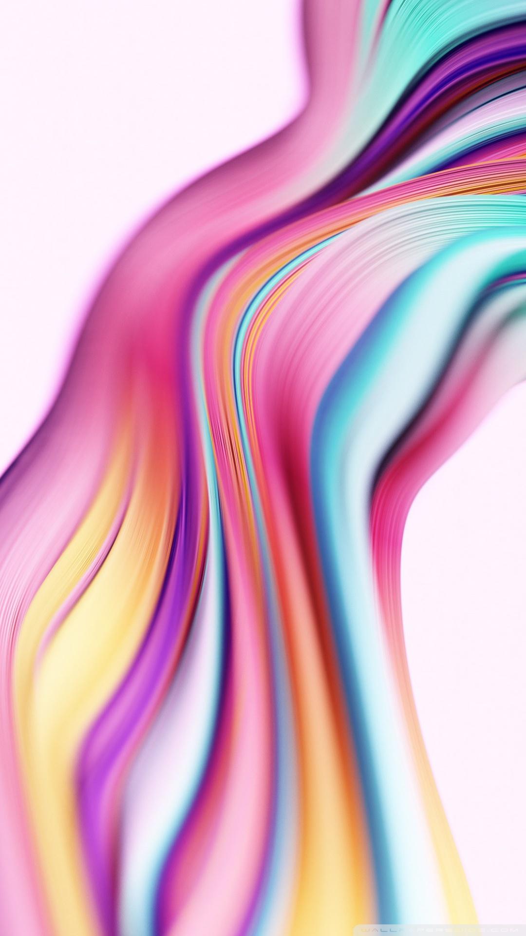 1080x1920 Colorful Abstract Wave White Background Design Ultra HD Desktop Background Wallpaper for 4K UHD TV : Widescreen & UltraWide Desktop & Laptop : Tablet