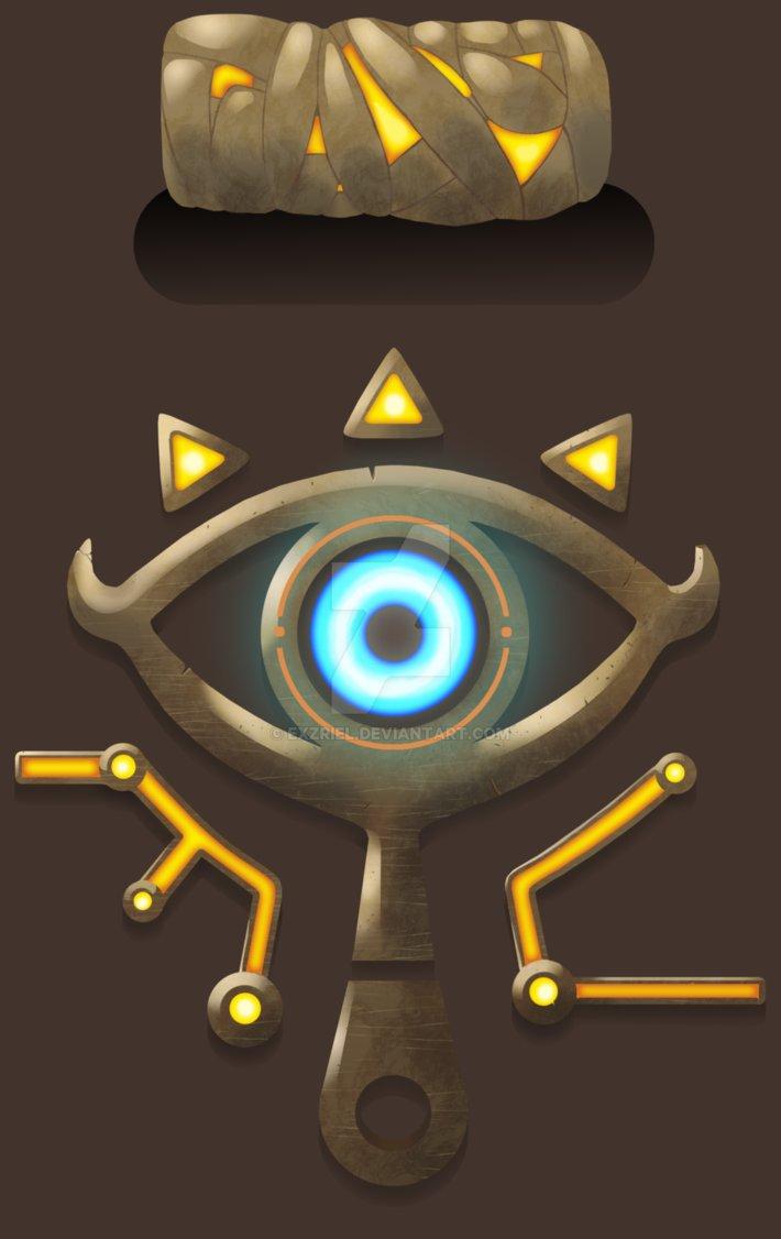 710x1126 Zelda Sheikah Mobile Wallpaper