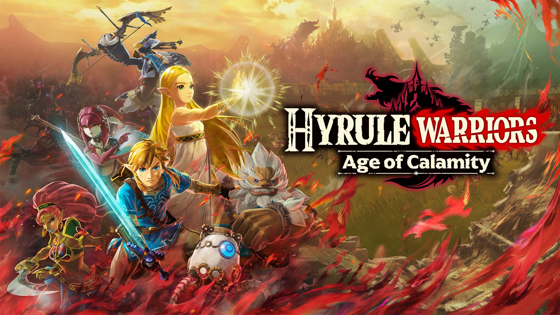 1920x1080 Hyrule Warriors: Age of Calamity announced for Nintendo Switch Push Start