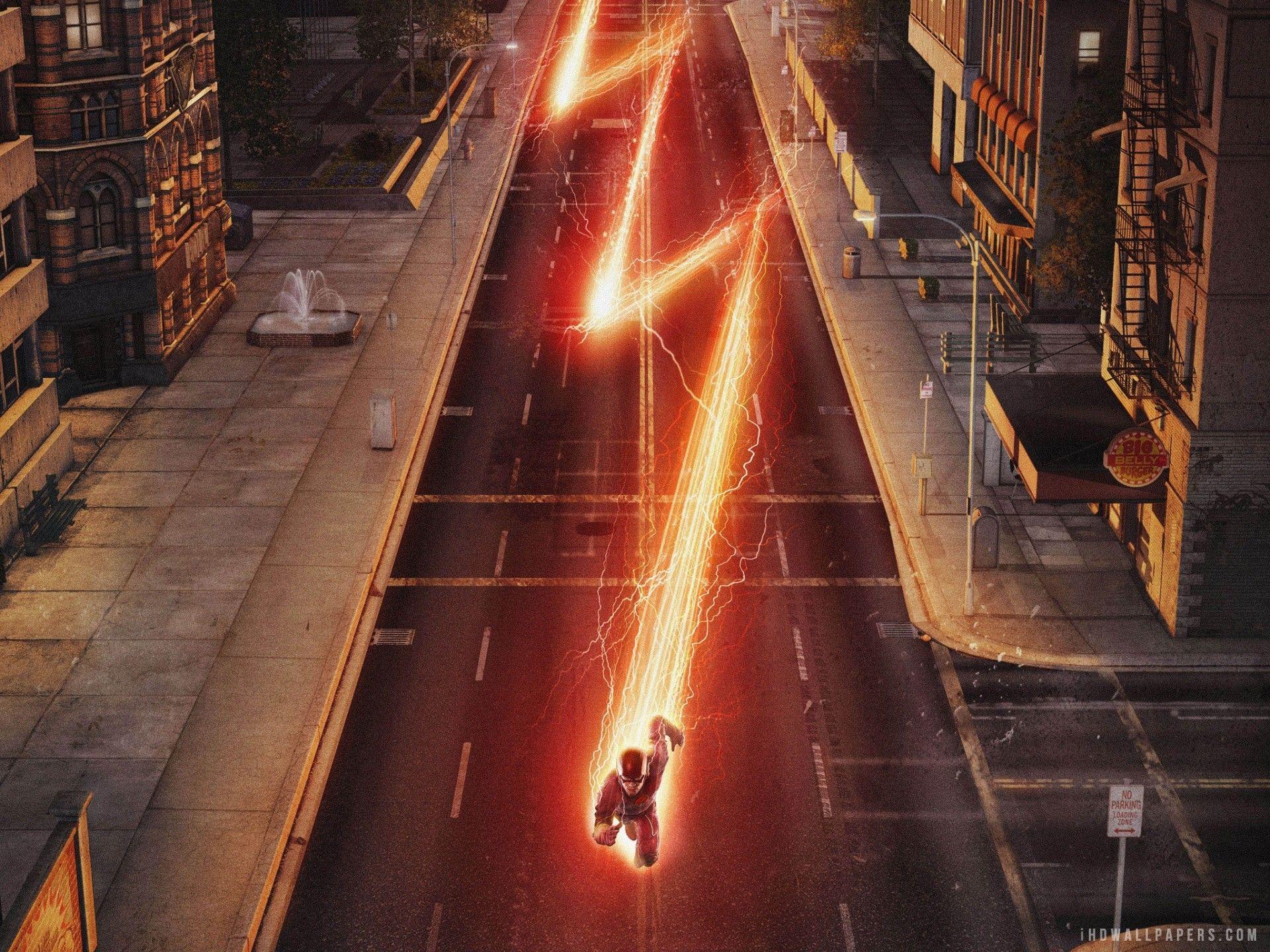 1920x1440 The Flash Logo Wallpaper