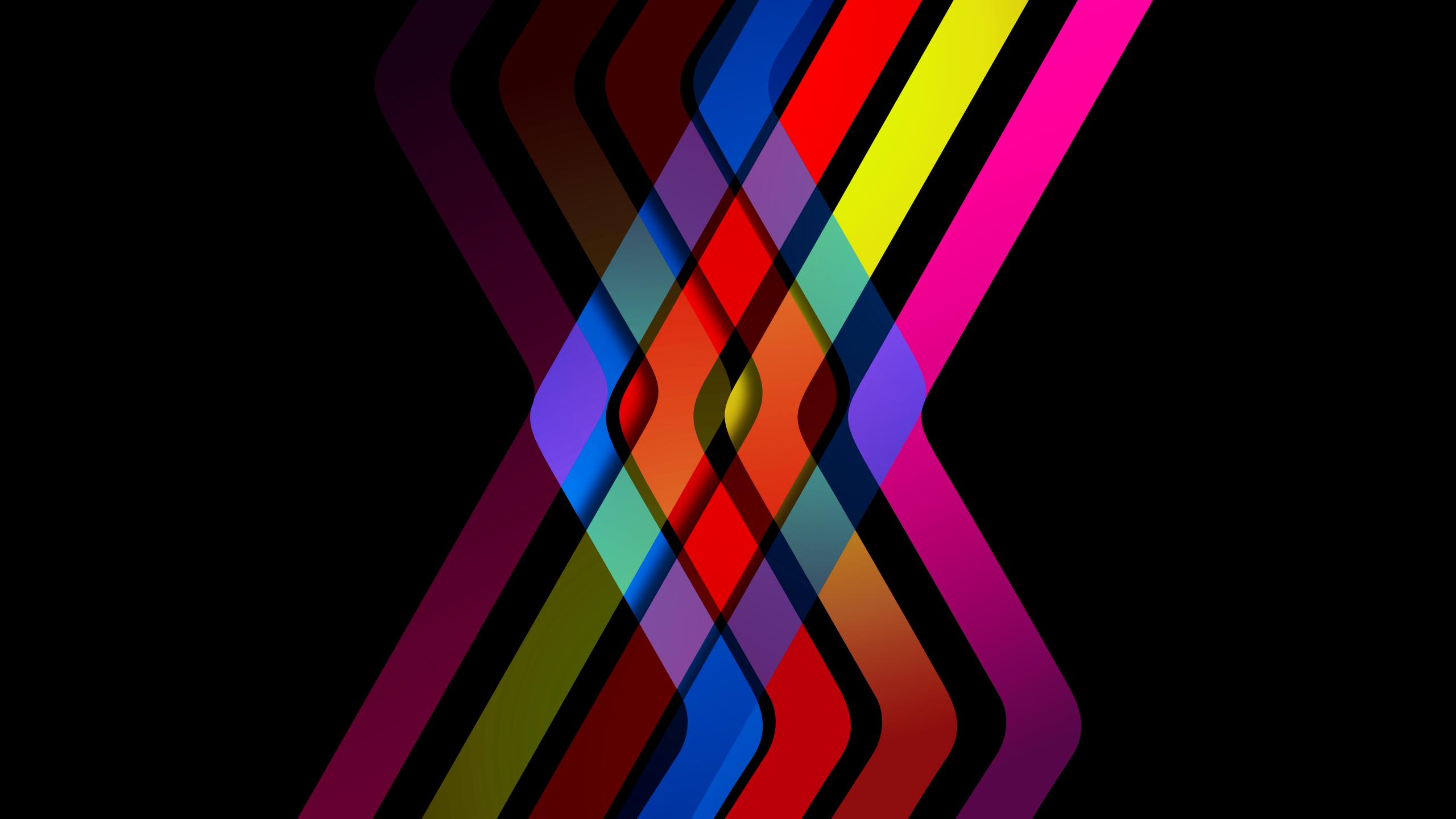 2560x1440 Intersection 8K Abstract Lines 1440P Resolution Wallpaper, HD Abstract 4K Wallpaper, Image, Photo and Background