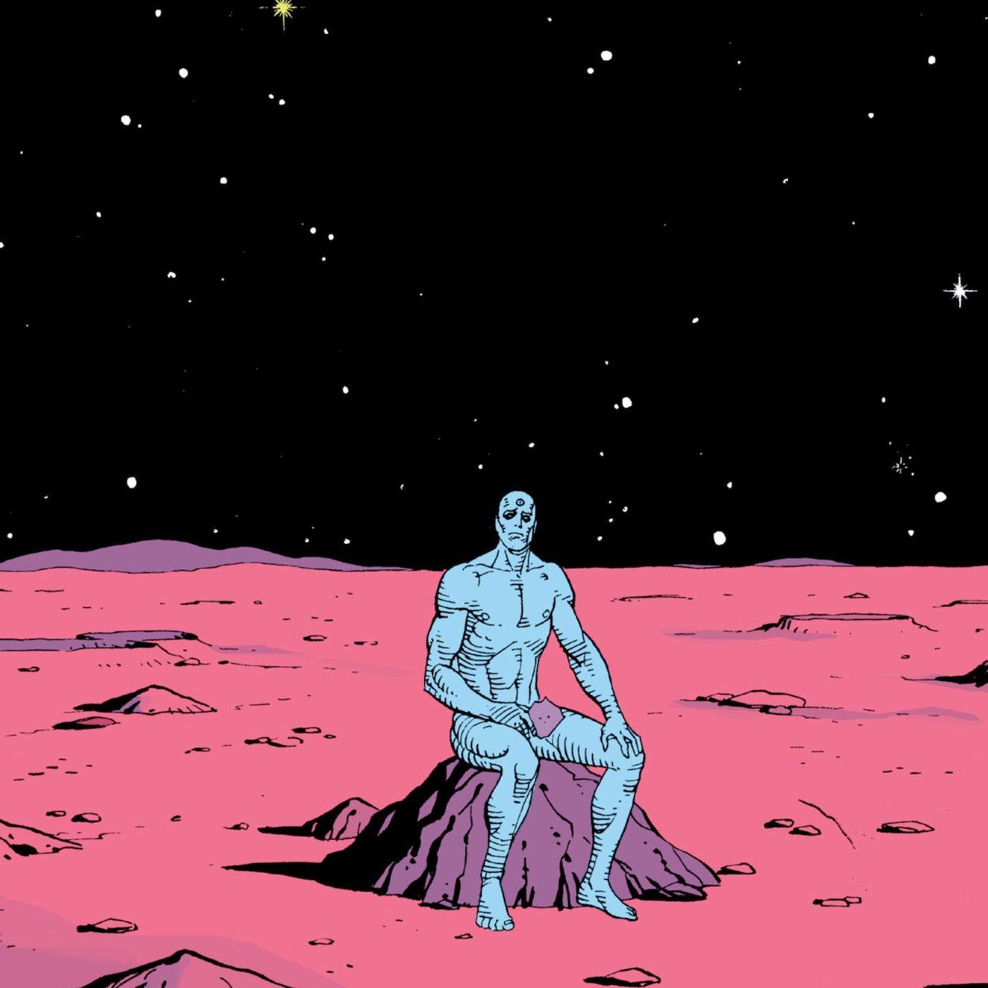 1400x1400 The reason Doctor Manhattan is on Mars in HBO's Watchmen