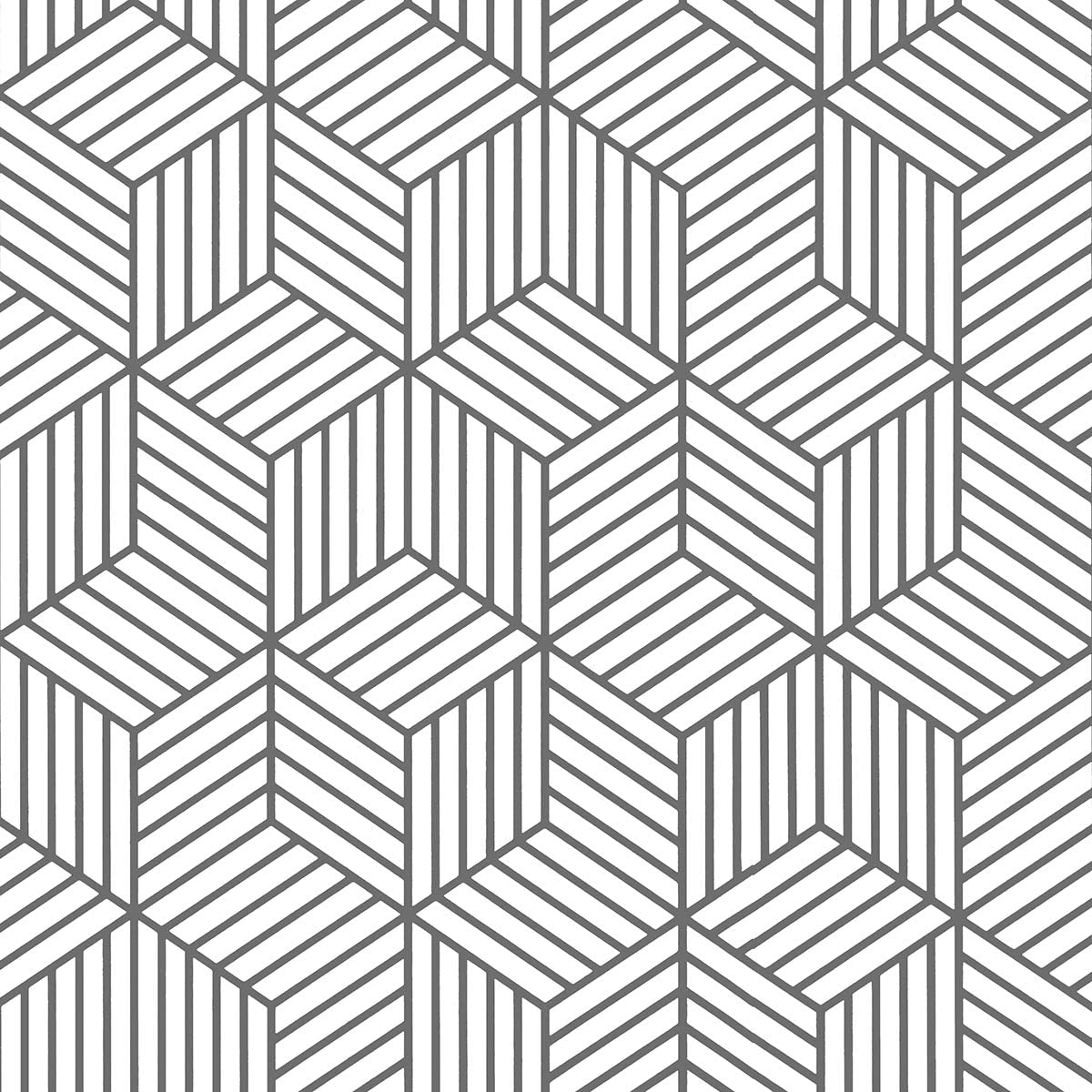 Black and White Hexagon Wallpapers - Top Free Black and White Hexagon ...