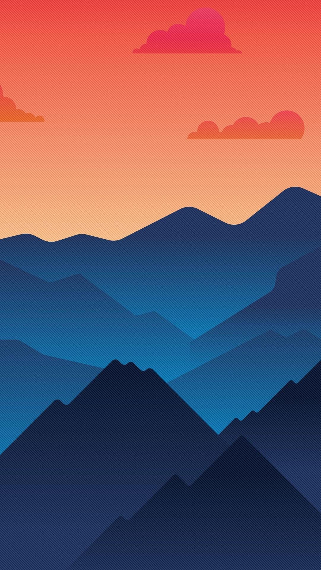 1082x1920 Abstract Hills. iPhone X Wallpaper X Wallpaper HD