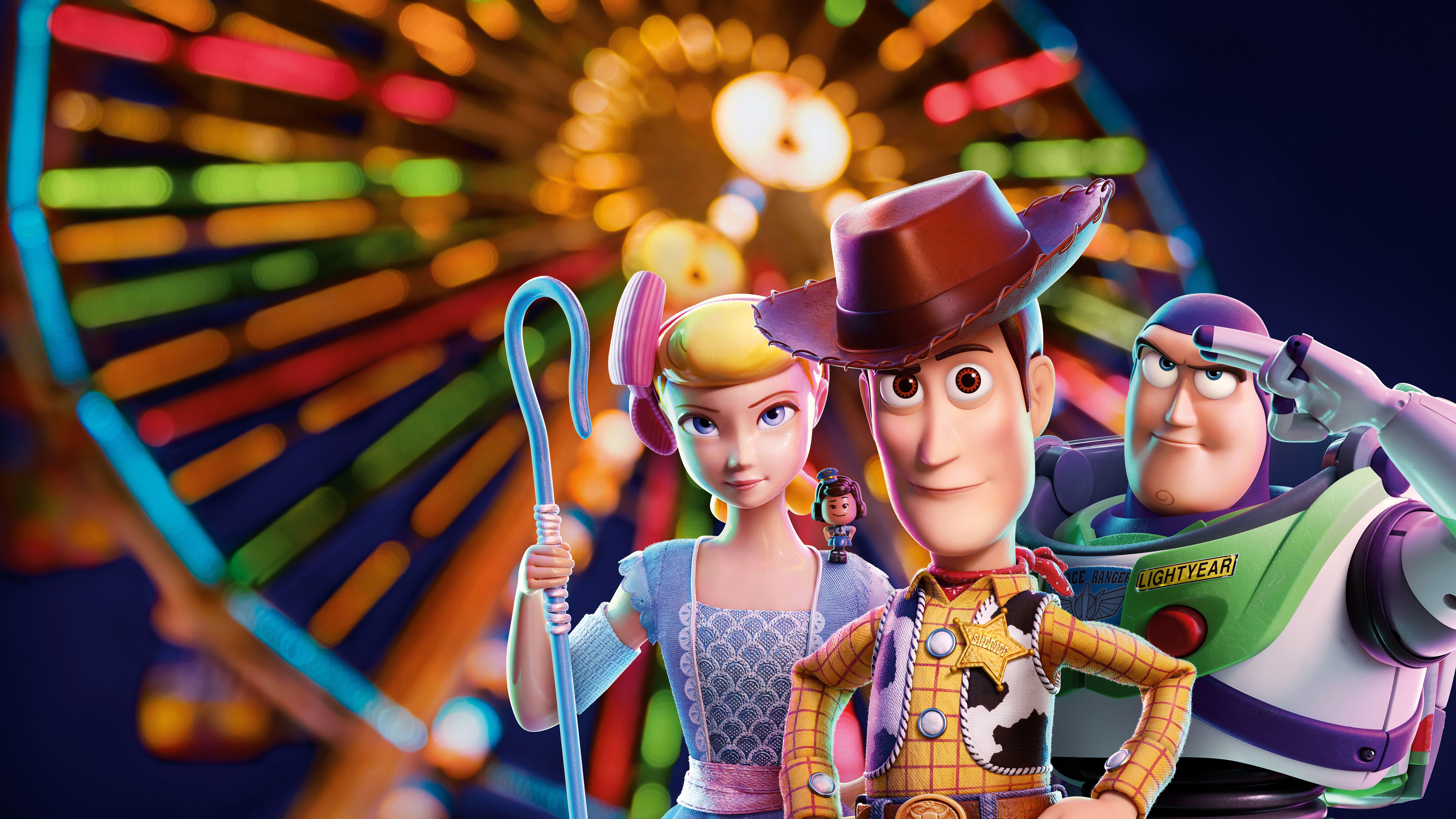 7680x4320 Toy Story 4 Desktop Wallpaper
