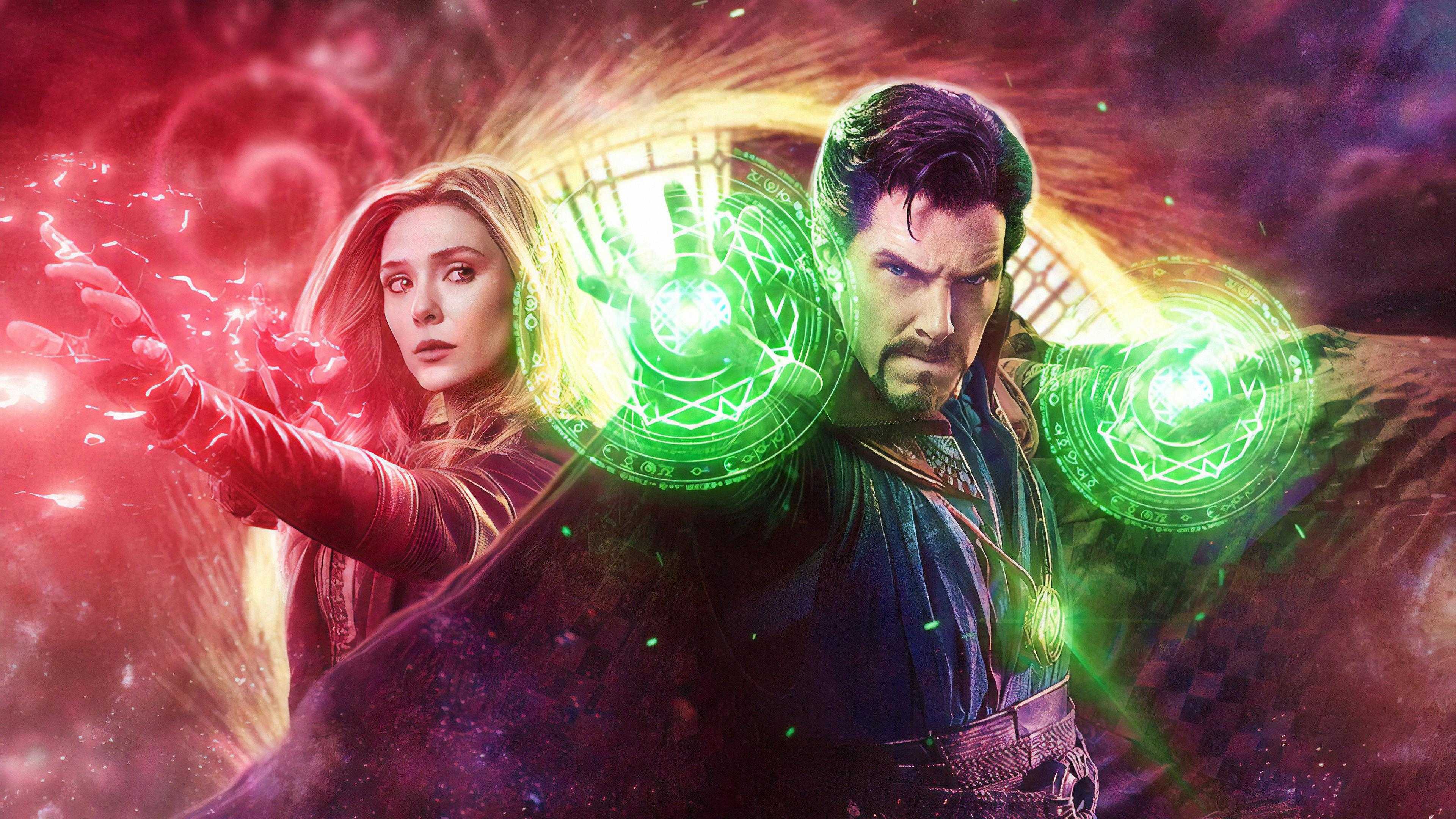 3840x2160 Desktop Scarlet Witch Wallpaper
