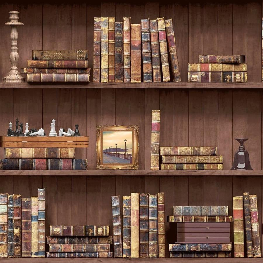 900x900 Download Bookcase And Old Books Wallpaper