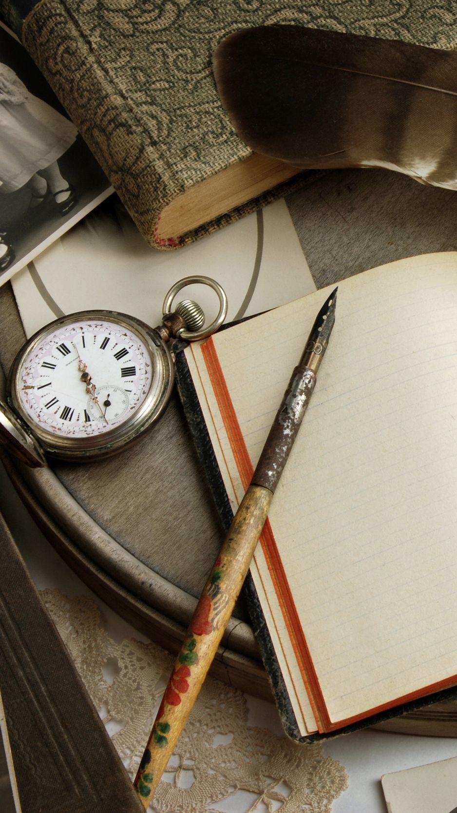 938x1668 Download Wallpaper 938x1668 Books, Vintage, Paper, Cards, Notebook, Retro Iphone 8 7 6s 6 For Parallax HD Background