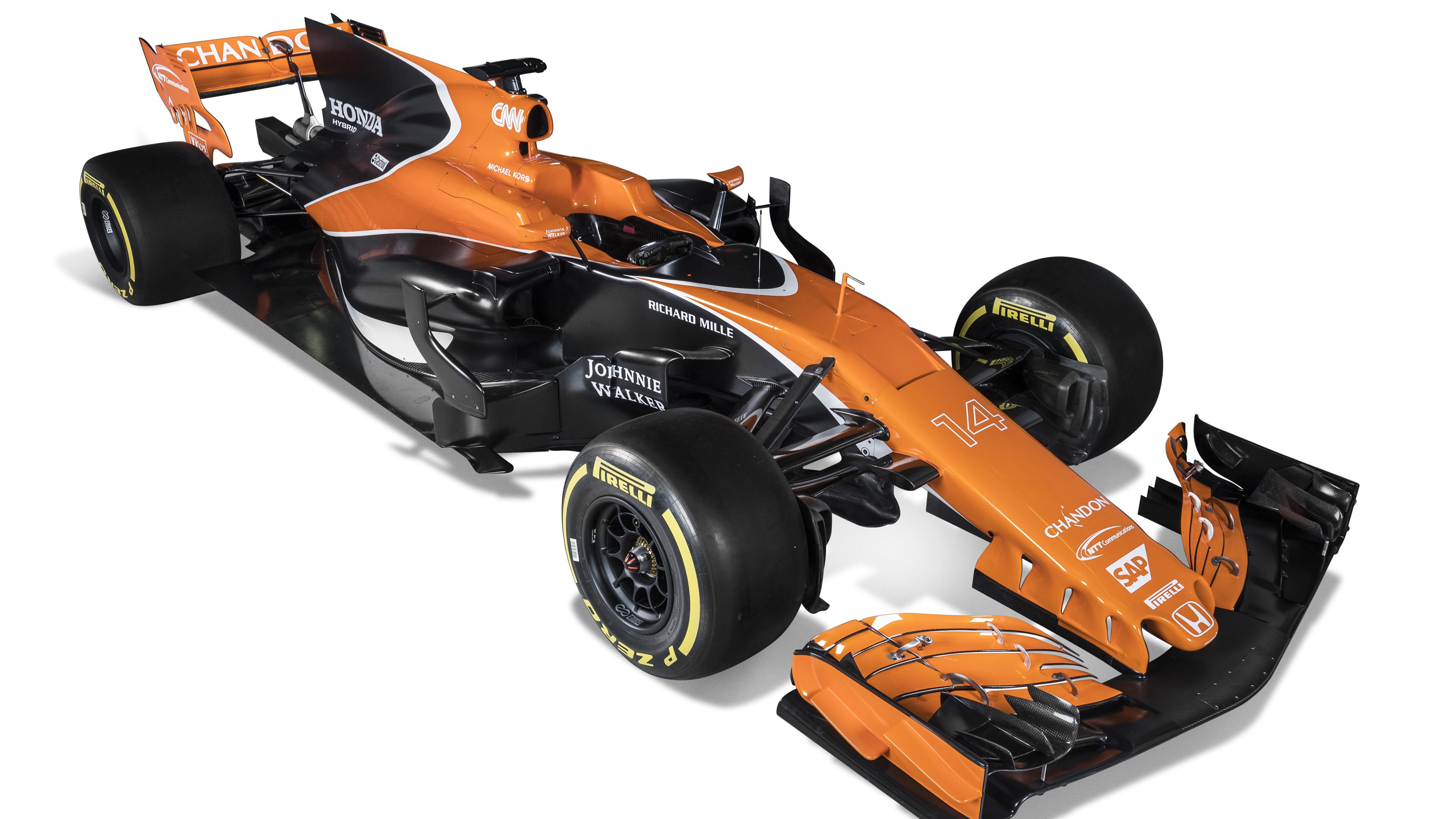 4096x2304 McLaren Honda MCL32 Formula One 4K Wallpaper. HD Car Wallpaper