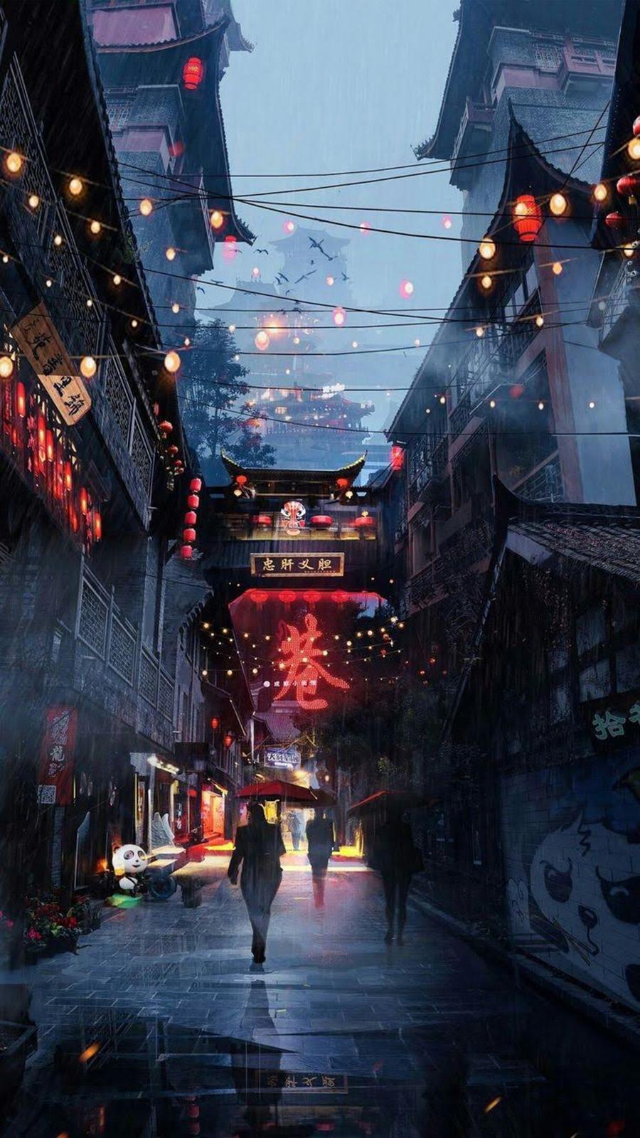 900x1600 China City Wallpaper Free Download