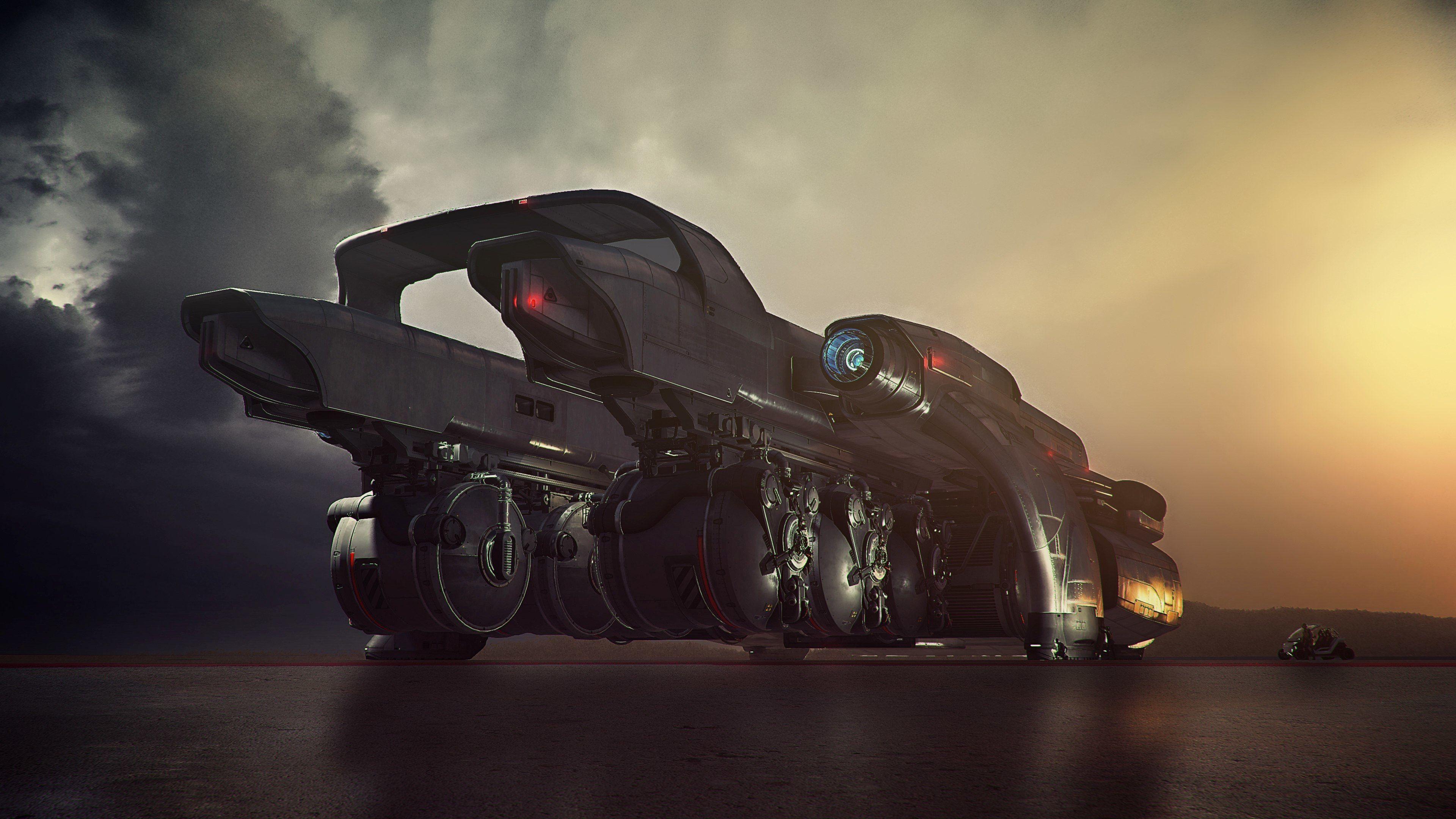 3840x2160 Starfarer Star Citizen Wallpaper