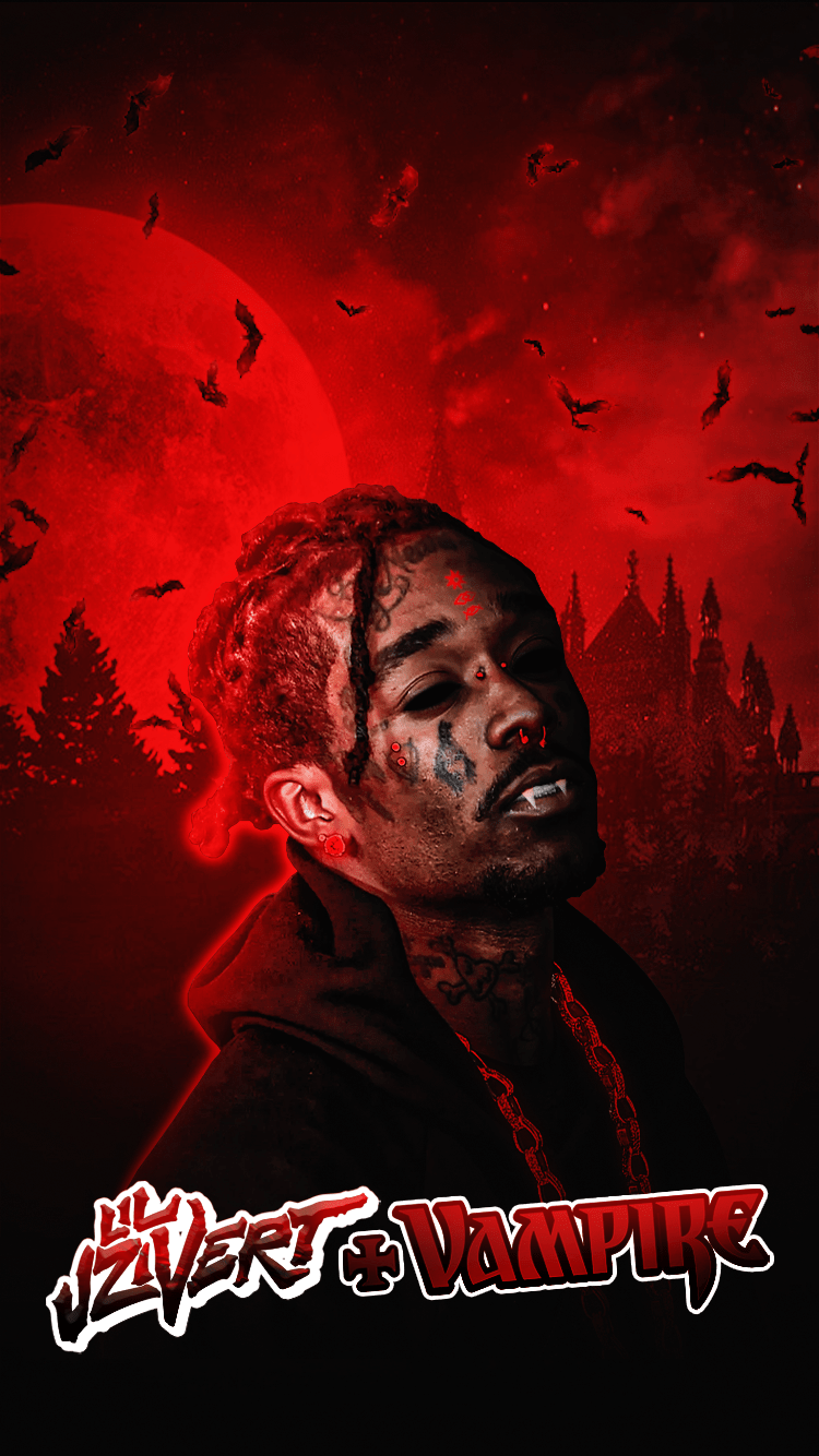 750x1334 Lil Uzi Vert + Vampire iPhone Wallpaper