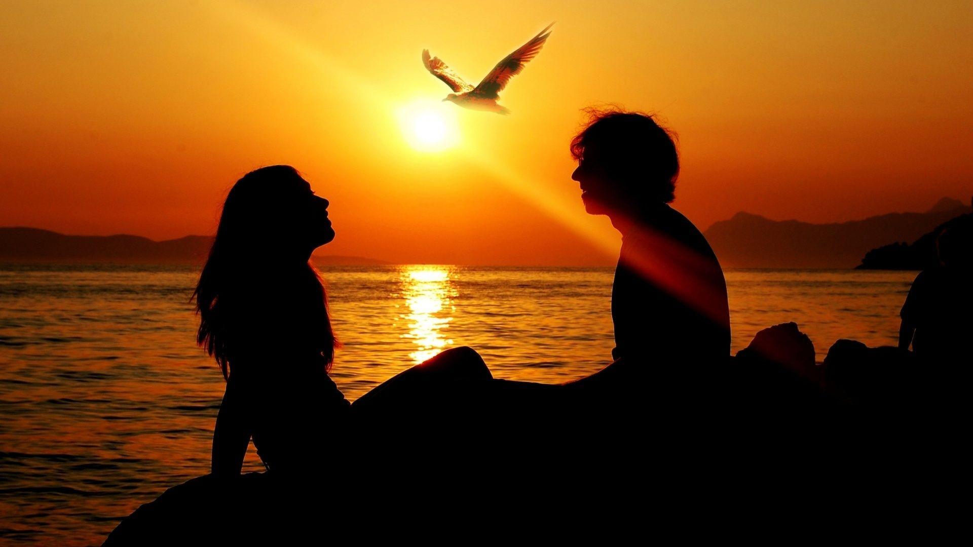 1920x1080 Hd Sunset Aesthetic Wallpaper