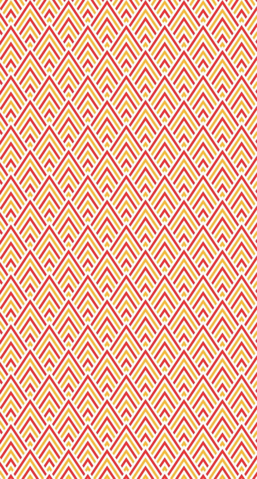 854x1590 Pattern triangle red orange. wallpaper.sc iPhone6s