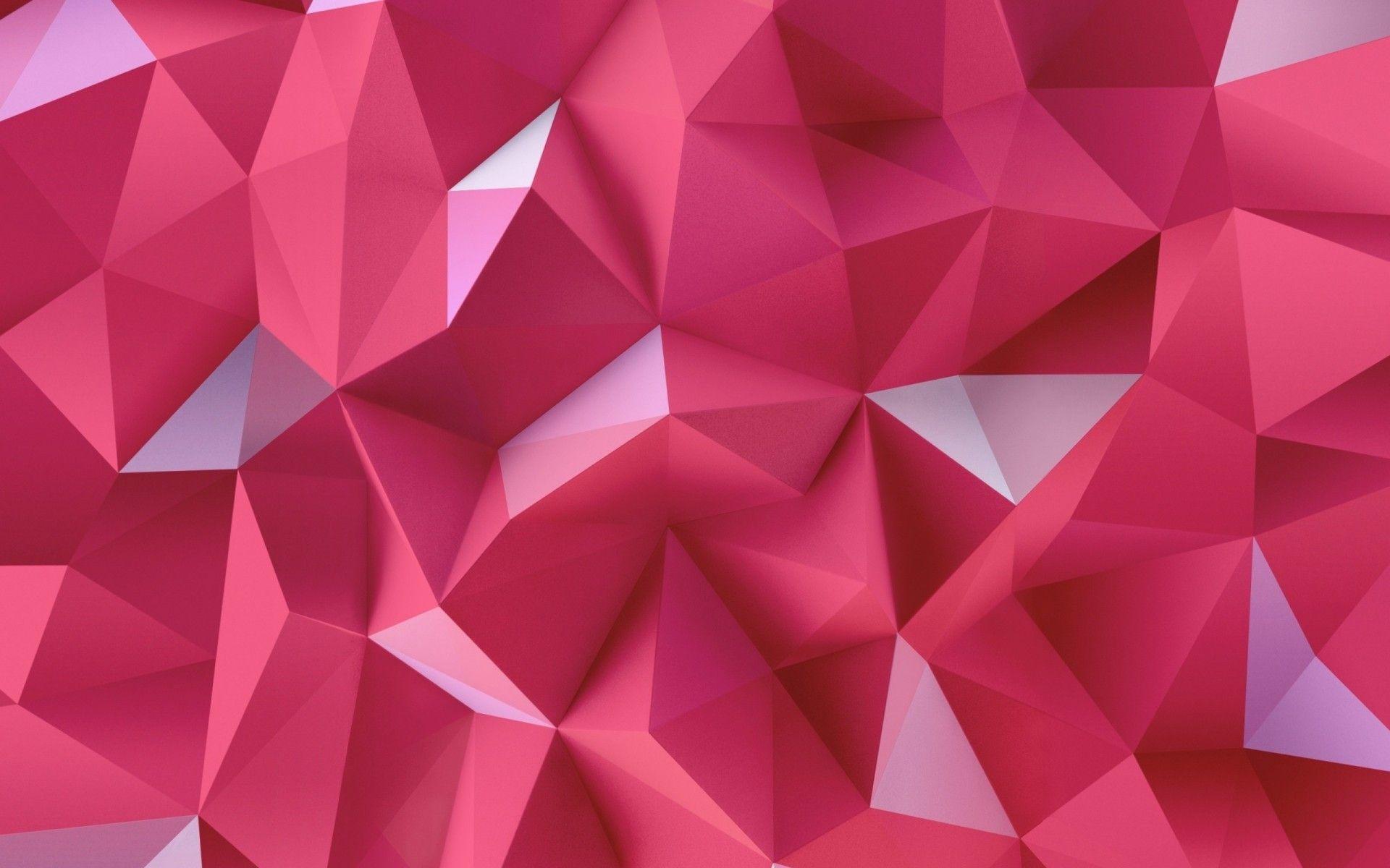 1920x1200 Pink Triangles. iPhone wallpaper for free