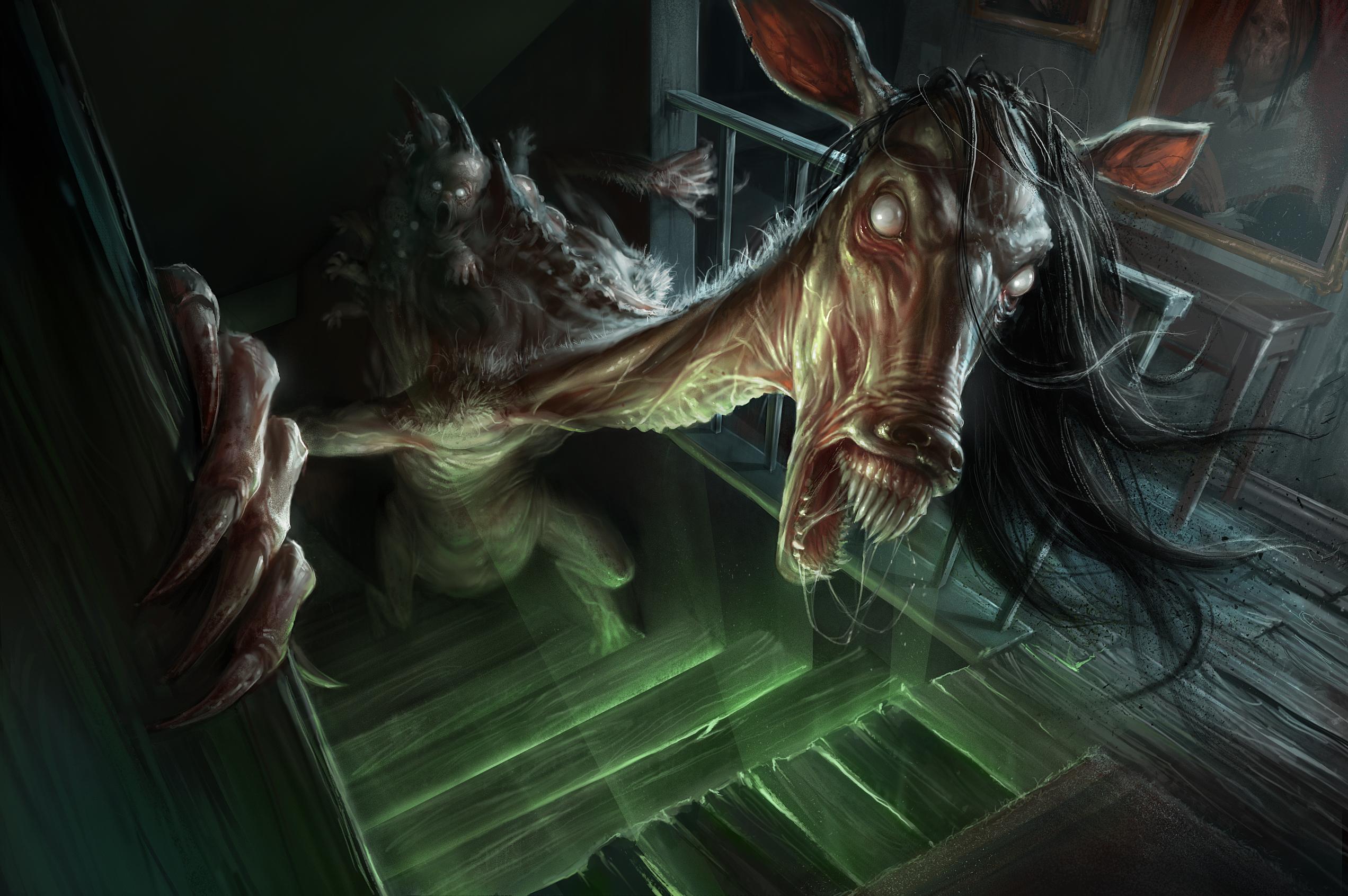 2544x1692 Dark Creature HD Wallpaper