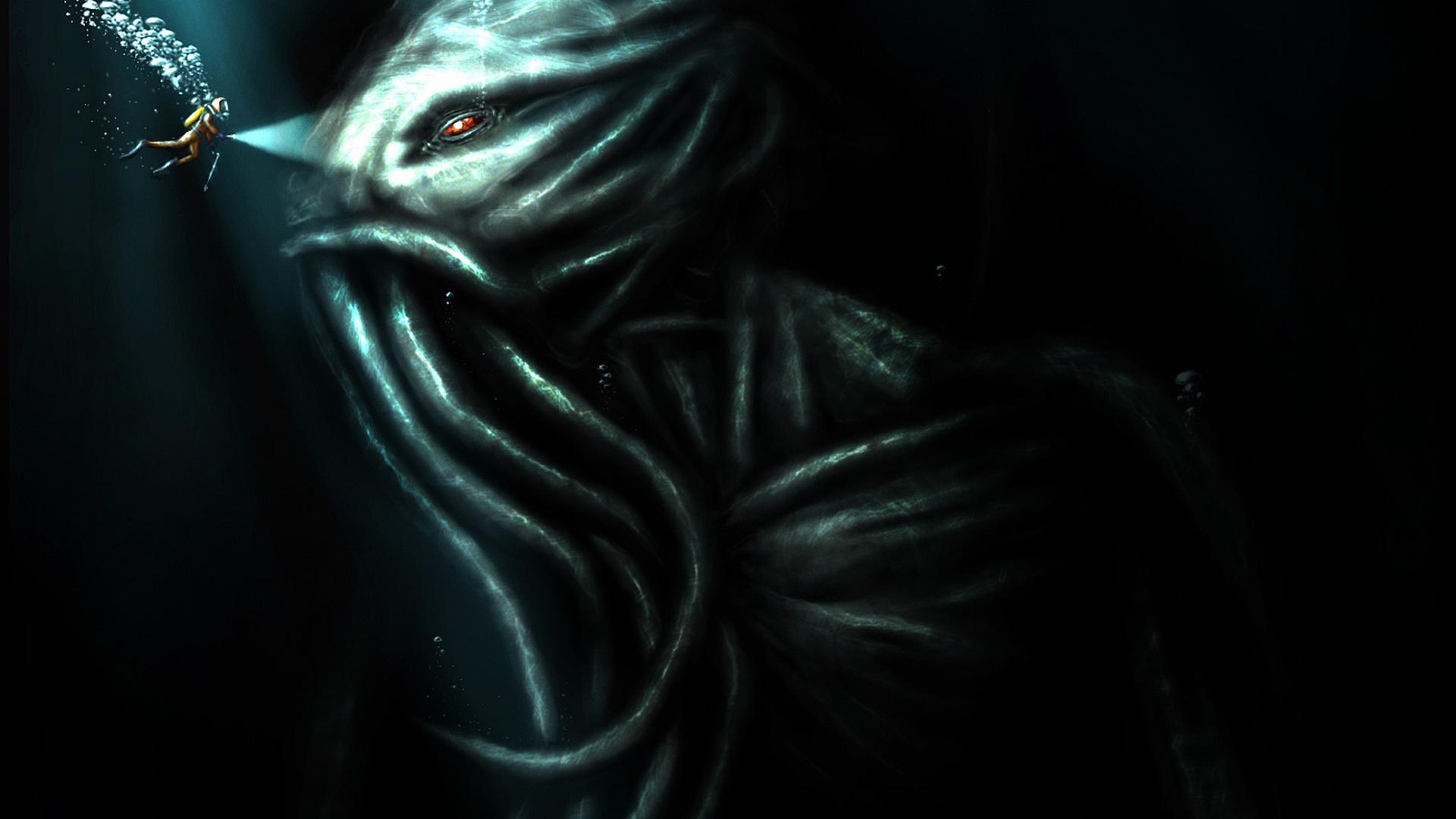 1920x1080 creepy monsters cthulhu 1920x1080 wallpaper High Quality Wallpaper, High Definition Wallpaper
