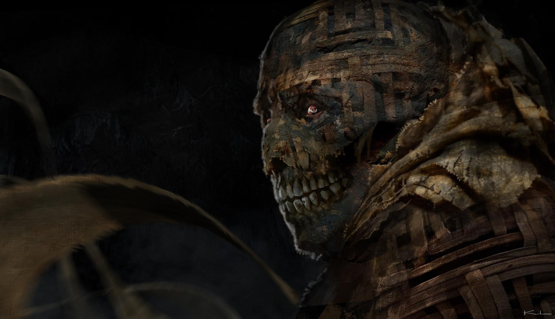 1920x1105 Mummy, Creature, Undead, Creepy wallpaper