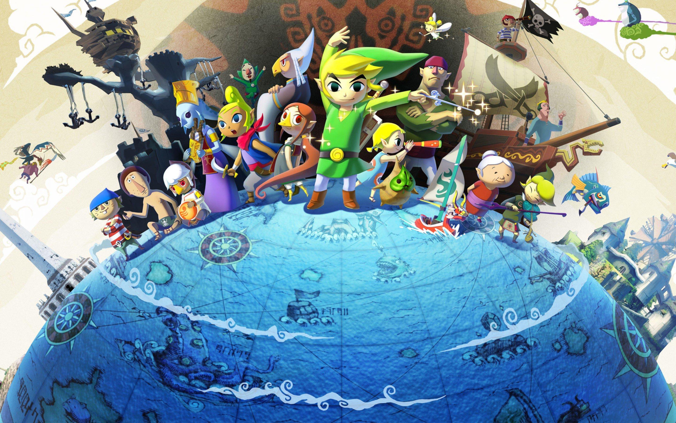2880x1800 legend, Zelda, Windwaker, Action, Adventure, Family, Nintendo Wallpaper HD / Desktop and Mobile Background