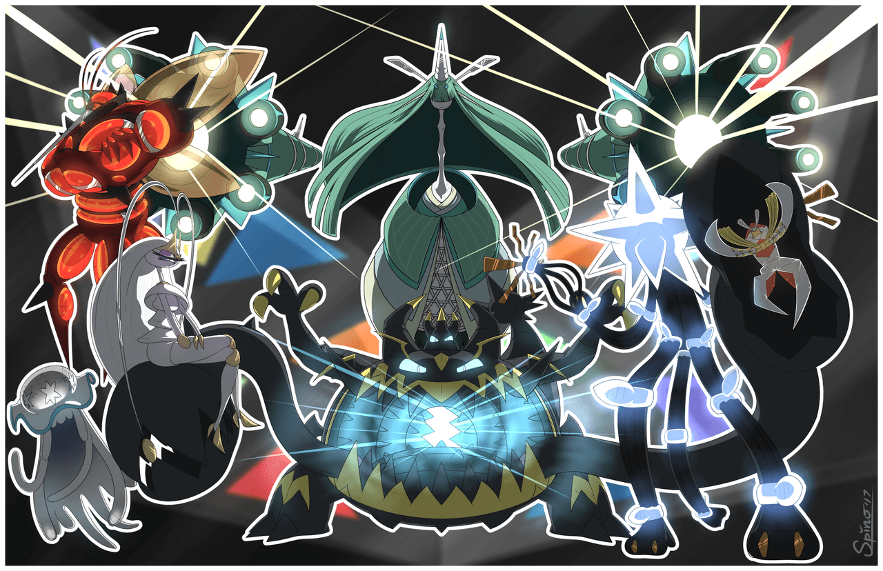 1280x828 Pokémon Ultra Beasts Wallpaper