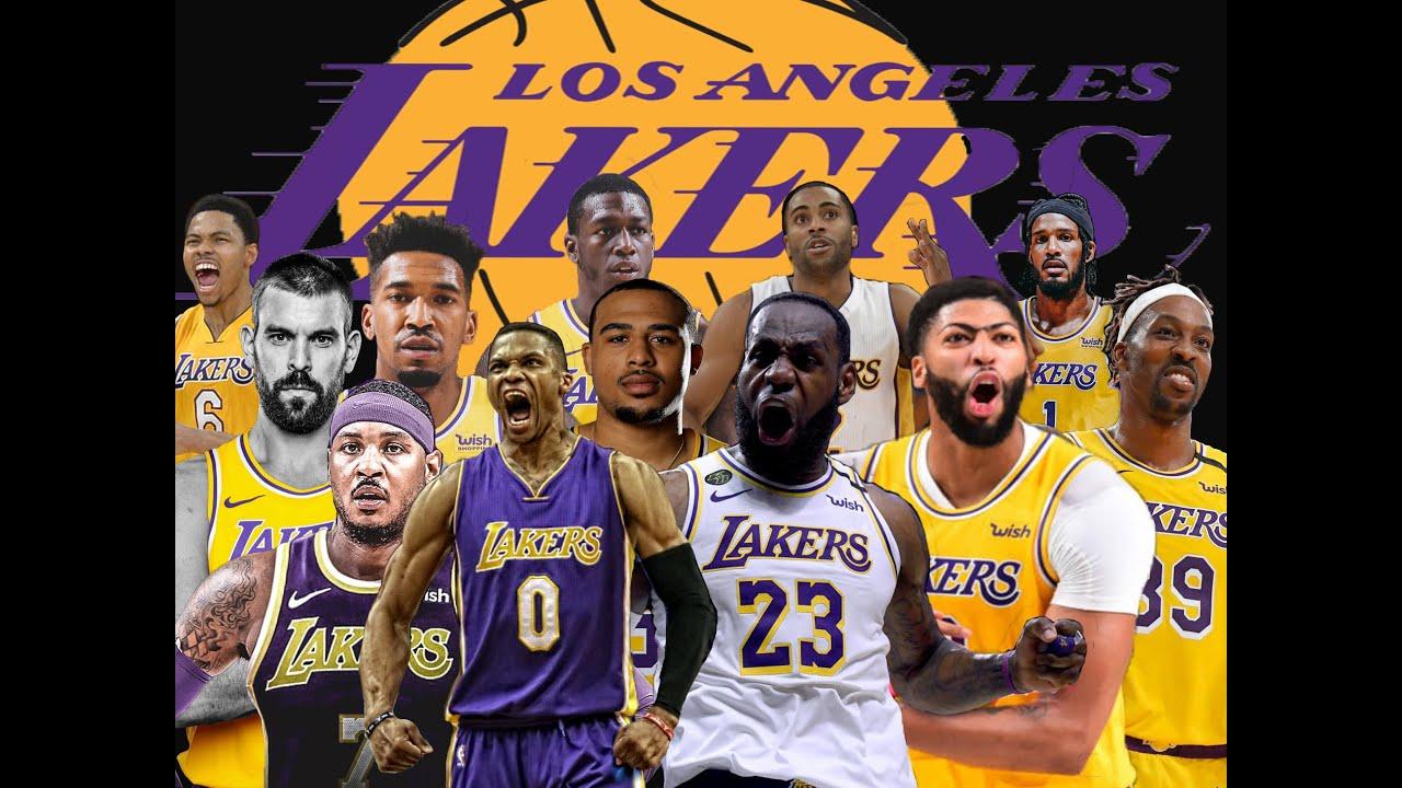 1280x720 Lakers 12 Man Final Roster from 2021 to 2022