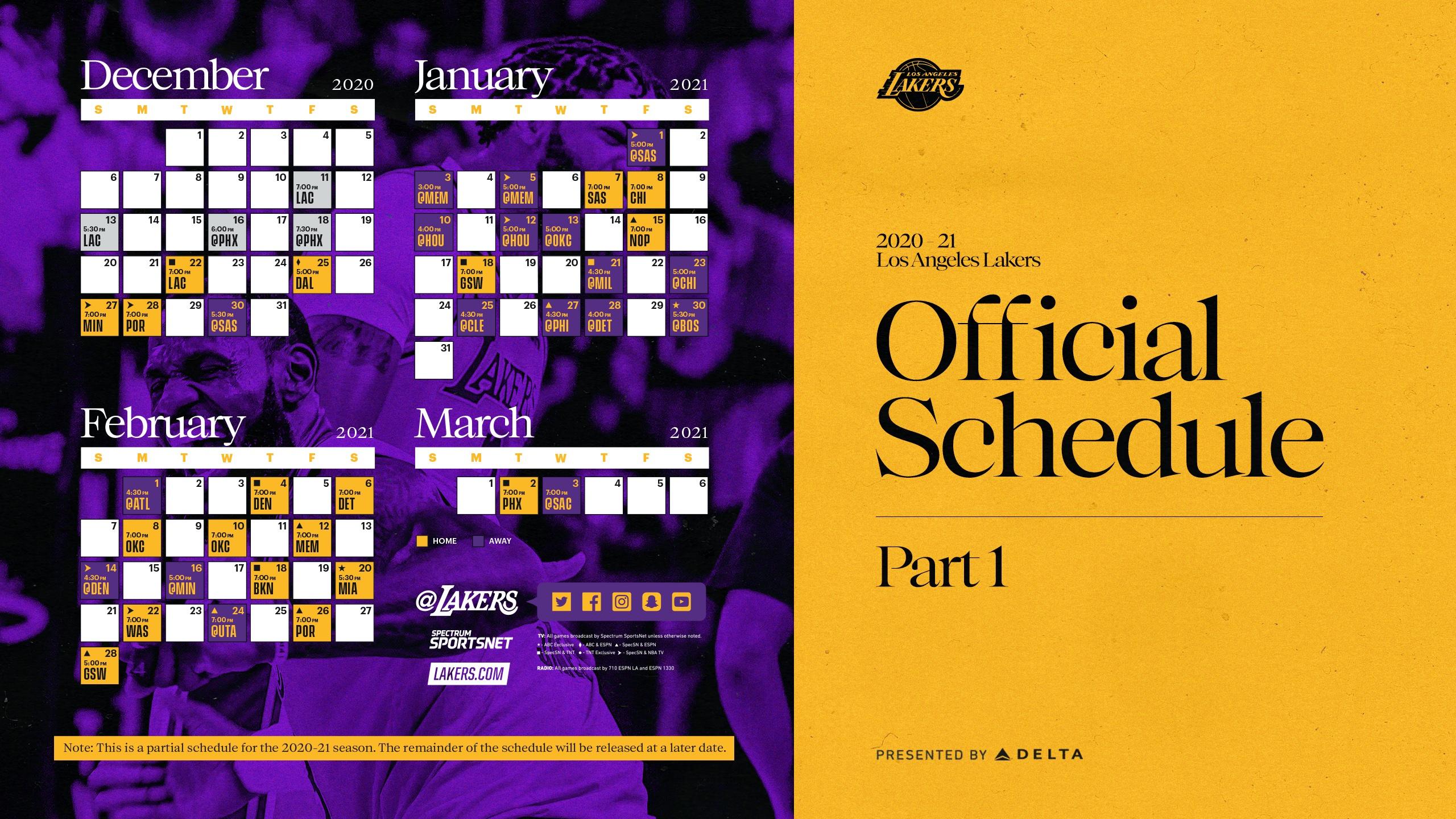 2560x1440 Los Angeles Lakers ar Twitter: Mark your calendars and set your wallpaper. The season is upon us. #LakeShow x