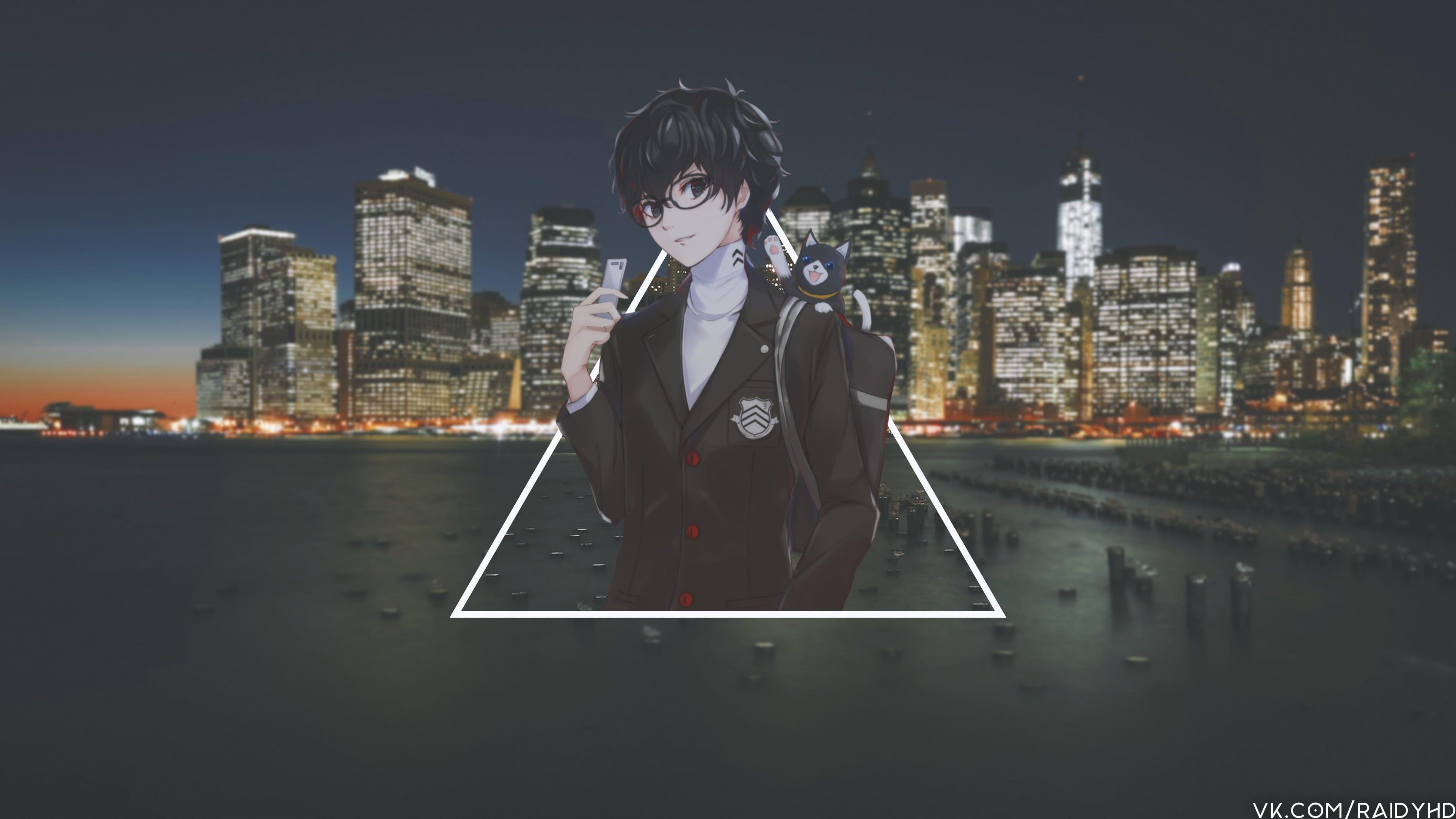 3840x2160 Anime Anime Boys #picture In Picture Persona Series Persona 5 K #wallpaper #hdwallpaper #desktop. Anime Boy, HD Wallpaper, Persona 5