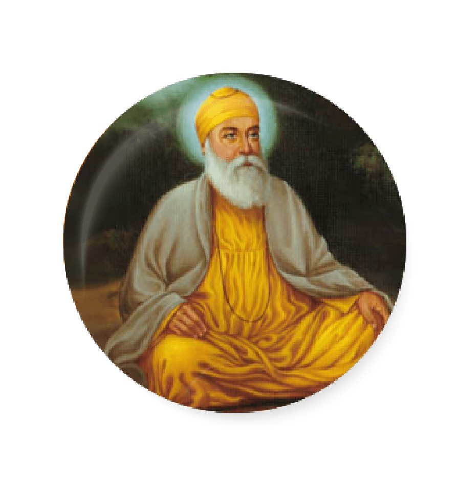 891x949 Guru Nanak Devi Ji PNG Photo