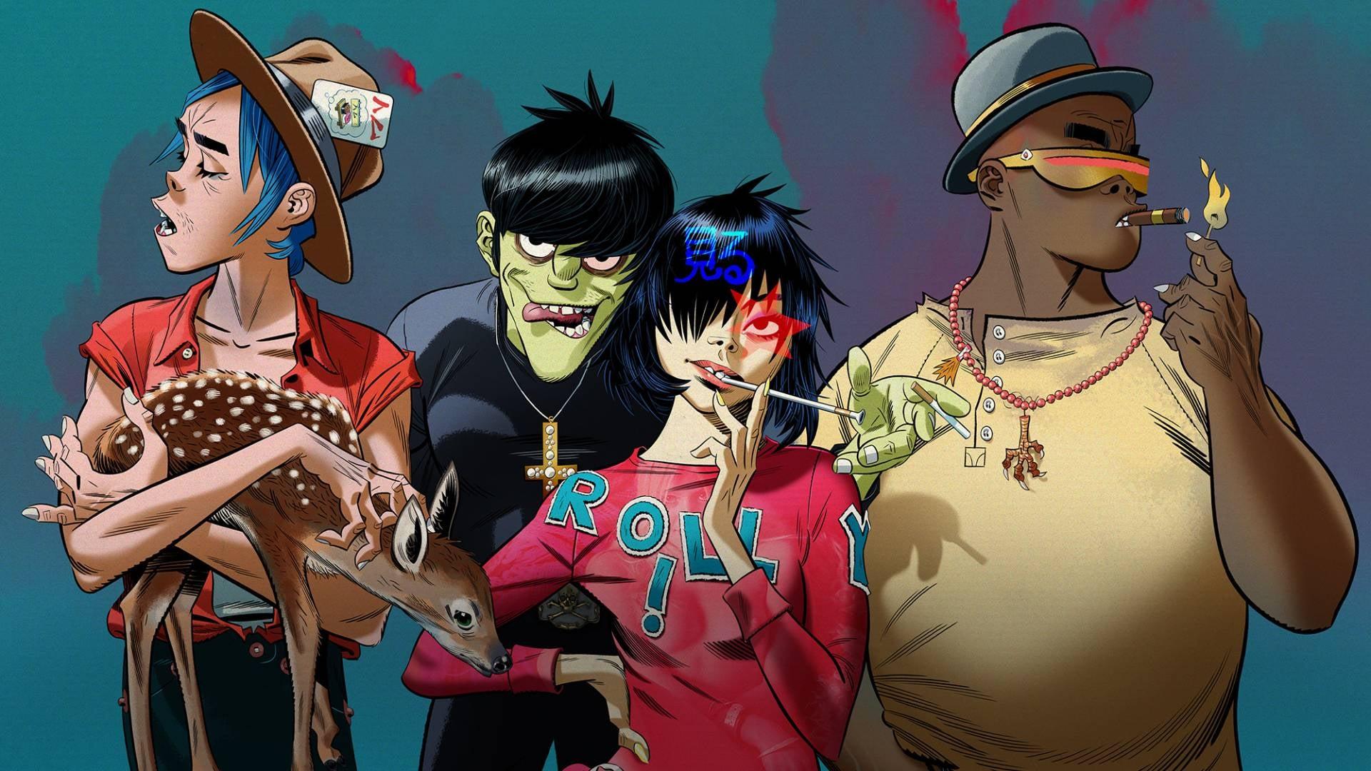 1920x1080 Animated Band Gorillaz Getting A Feature Length Netflix Movie