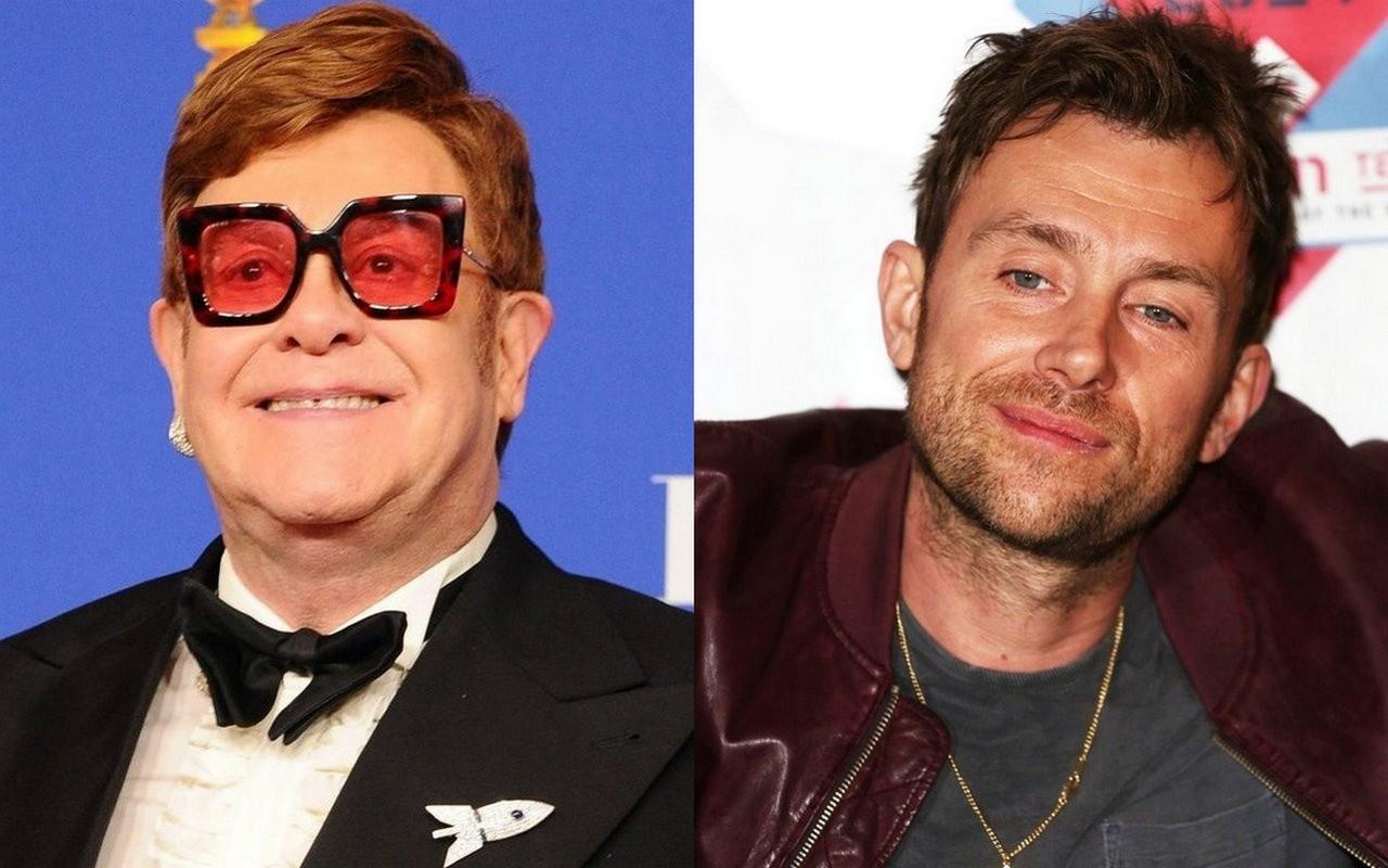 1280x800 Elton John Applauds 'British Jewel' Damon Albarn for His Diverse Body of Work