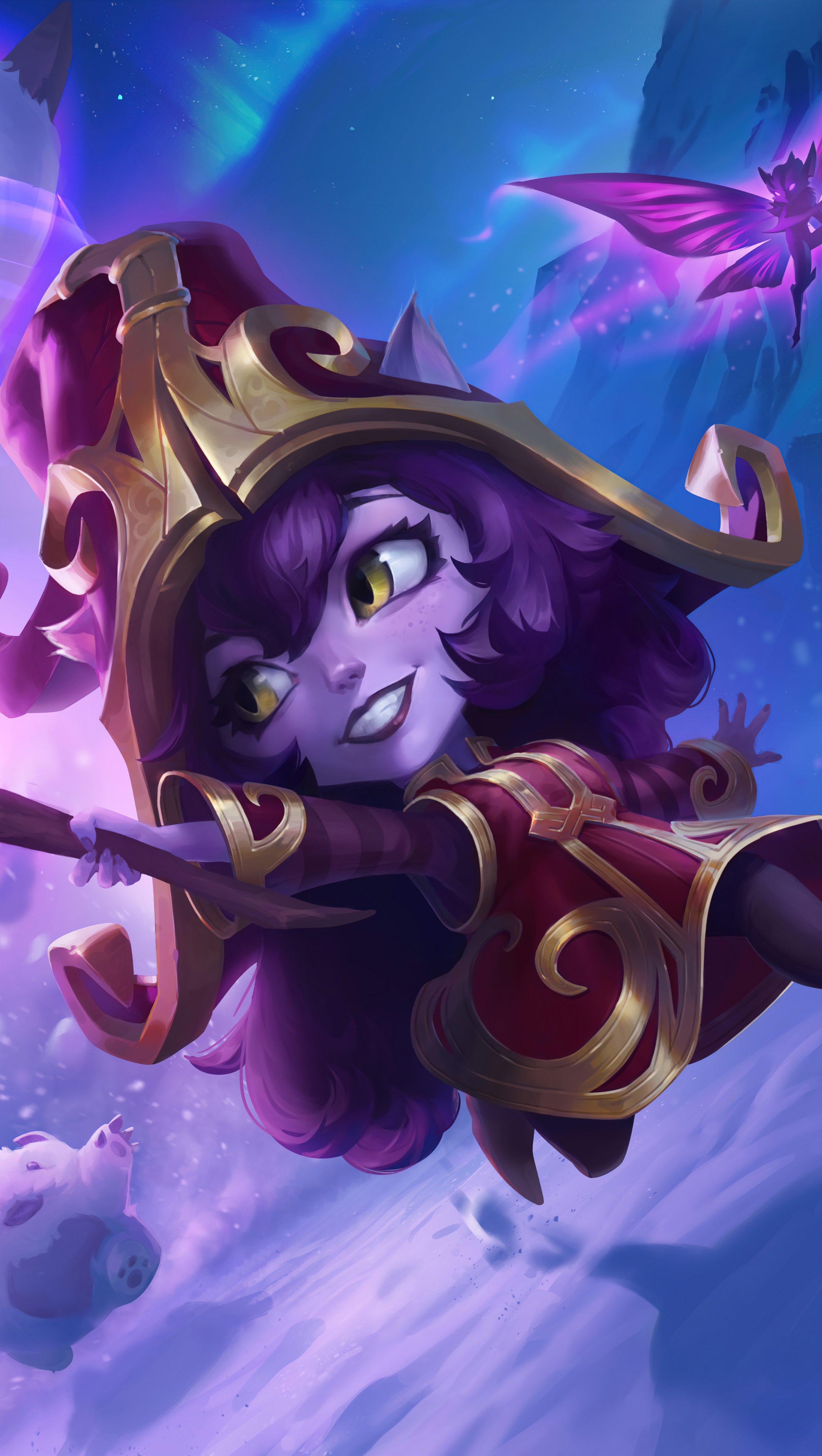 2440x4320 Lulu League of Legends Wild rift Wallpaper 8k Ultra HD