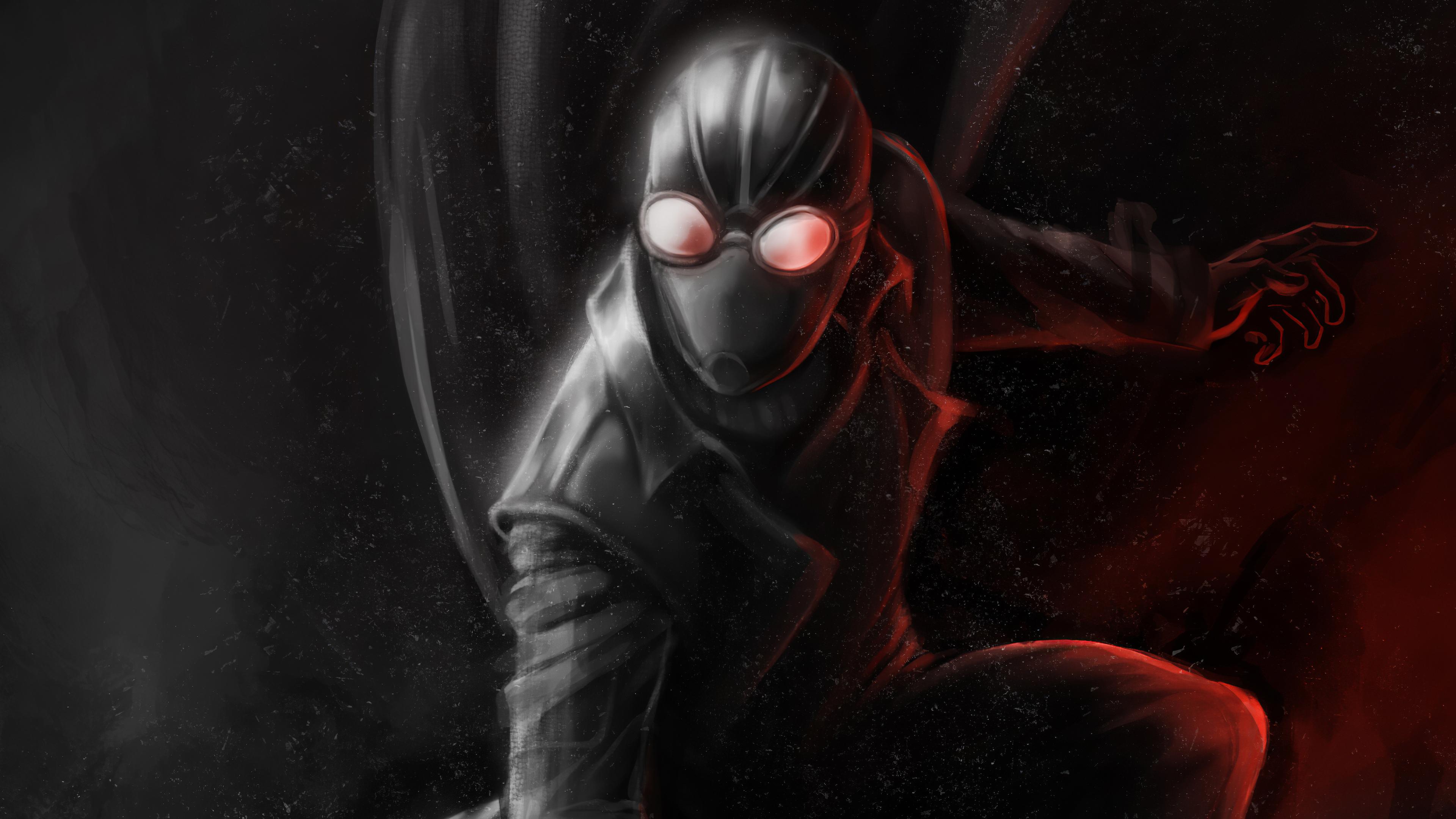 3840x2160 Spiderman Noir Coat 4k, HD Superheroes, 4k Wallpaper, Image, Background, Photo and Picture