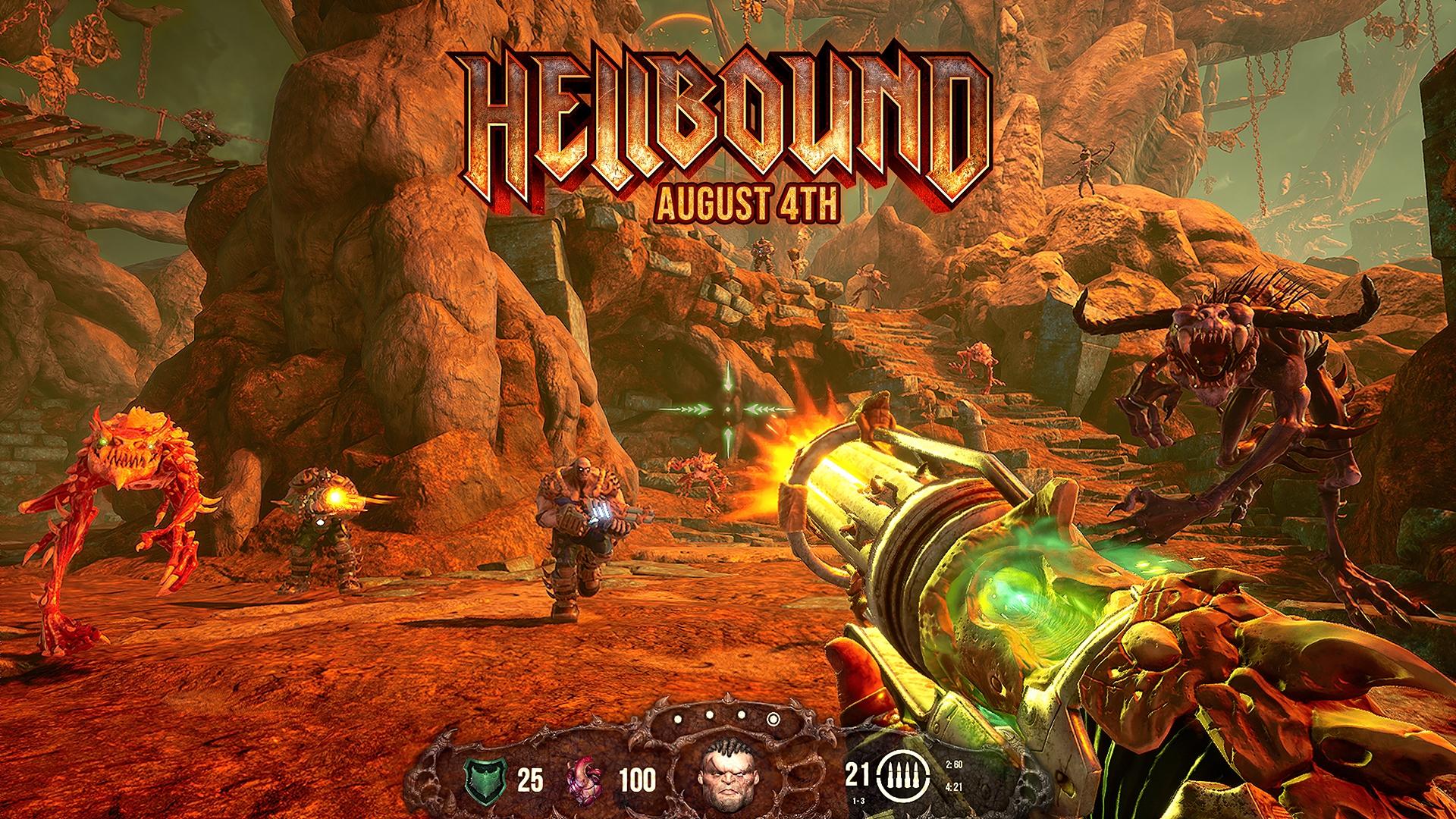 1920x1080 Saibot Studios' 90s Style FPS Game Hellbound Launches Tomorrow On August 4th