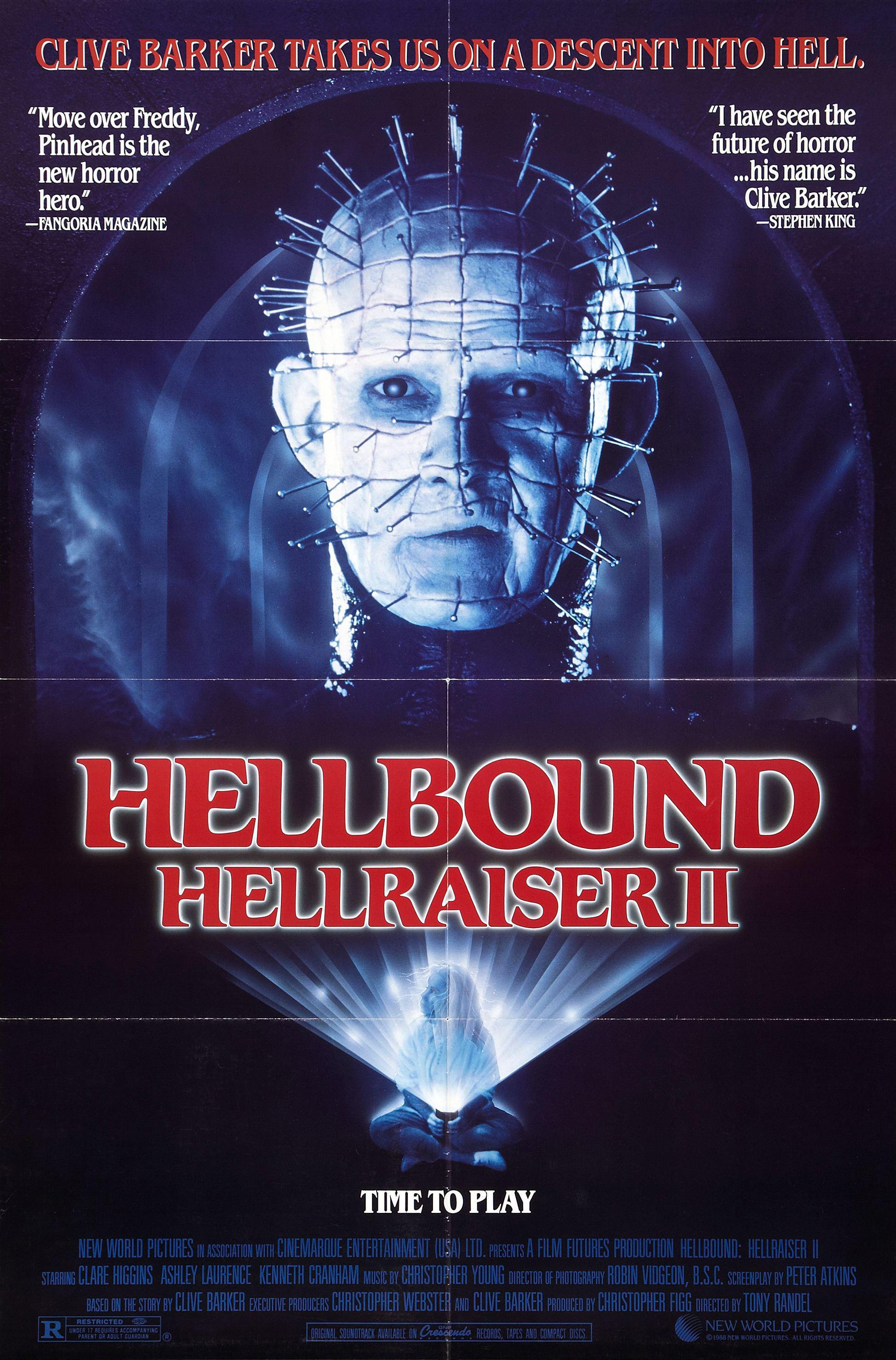 1949x2957 Hellbound Hellraiser Ii Widescreen Wallpaper 3 Data Hellraiser Ii 1988 Movie Poster