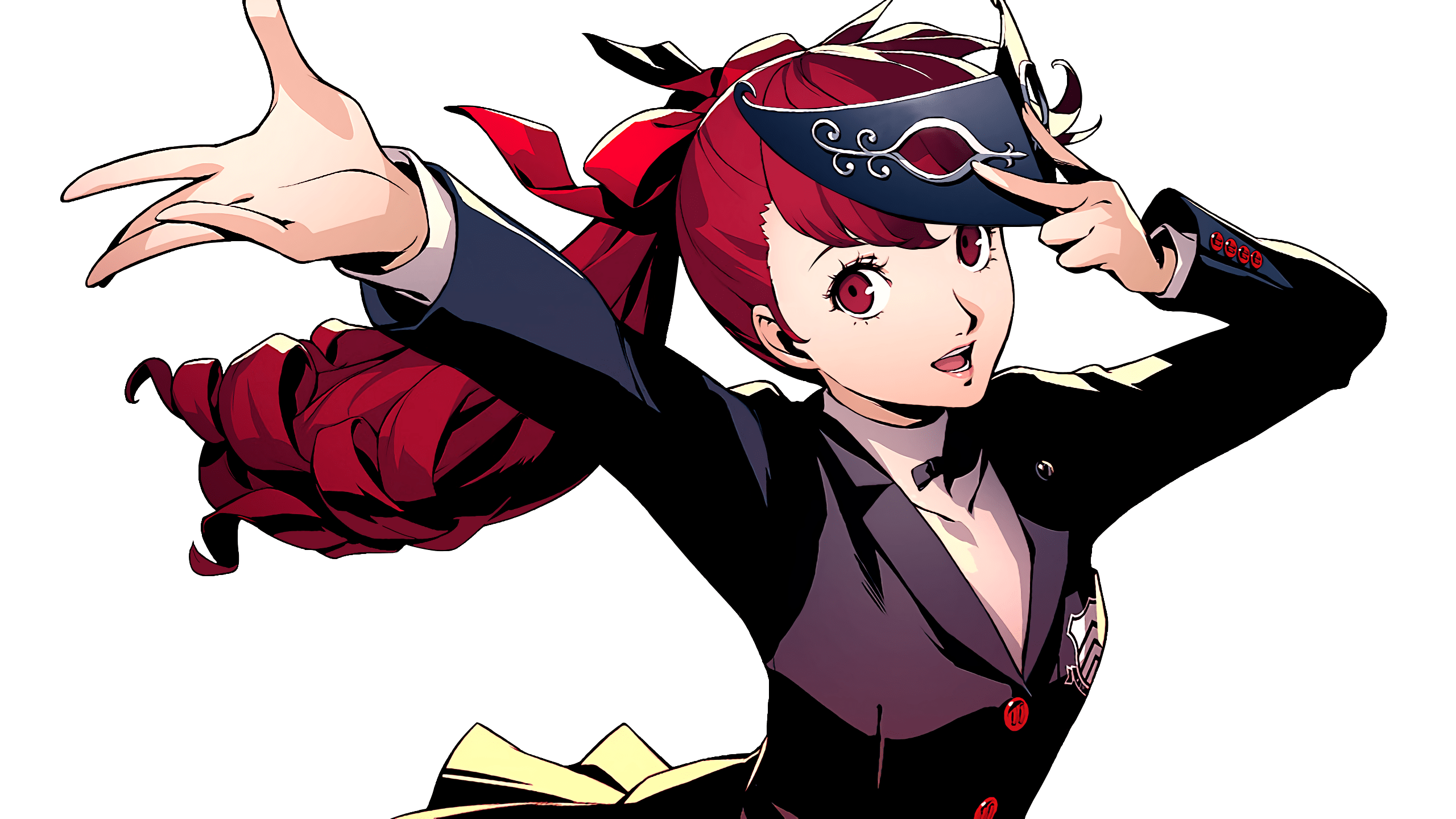 2560x1440 Super excited for P5R next month, so I made an animated Kasumi desktop wallpaper for Wallpaper Engine